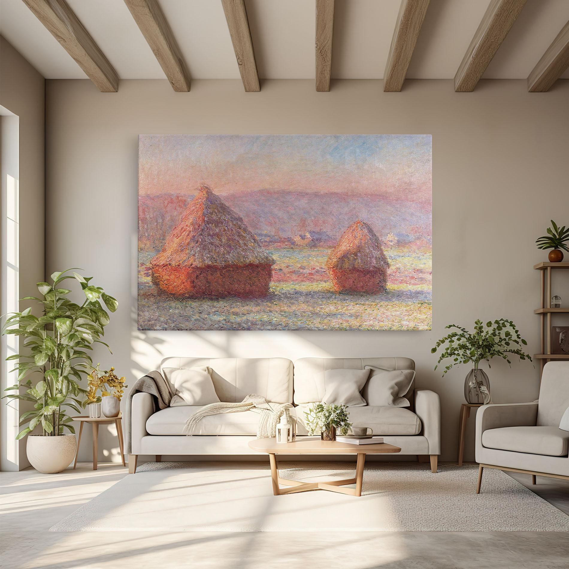 Leinwandbild White Frost mockup 6