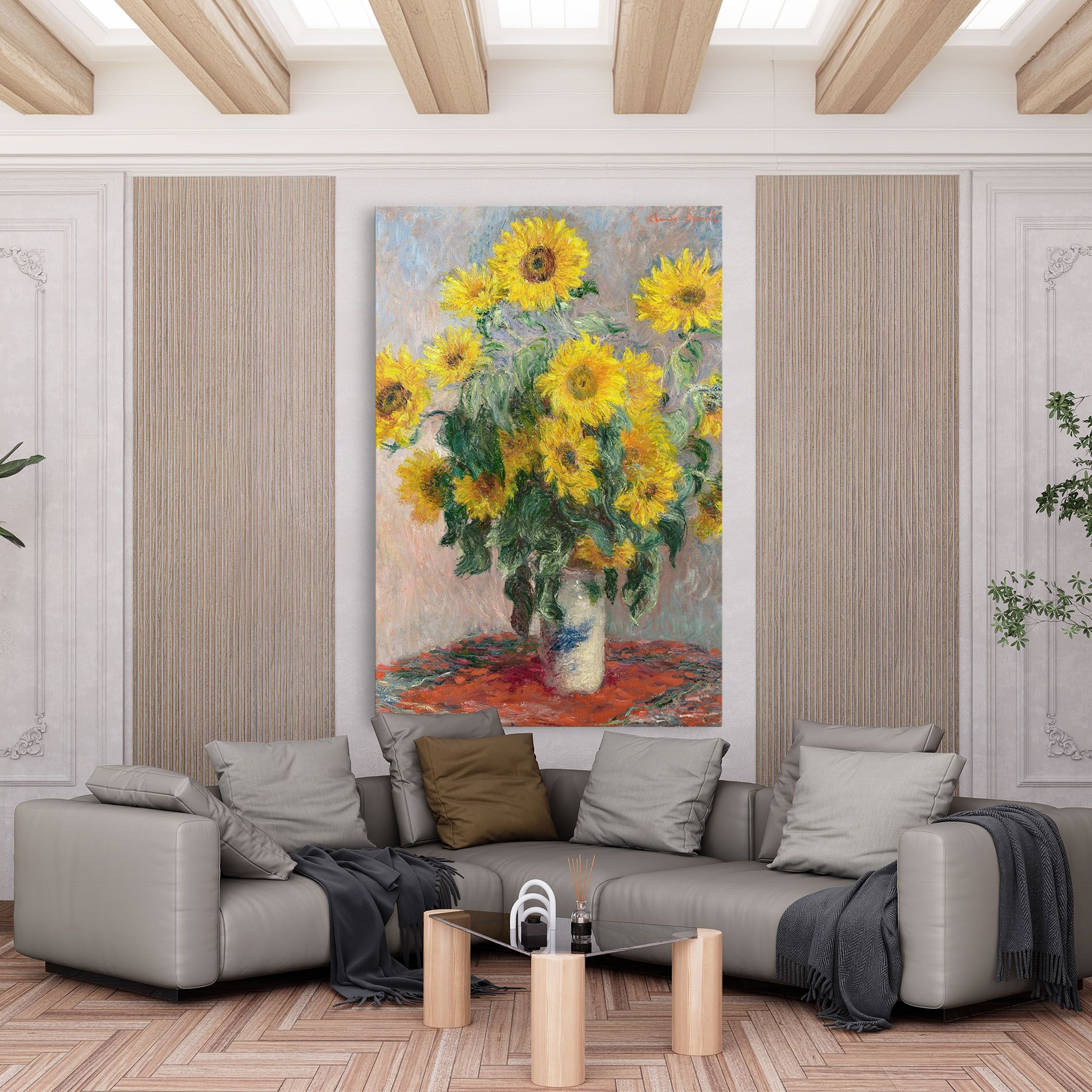 Bouquet Of Sunflowers 1881 mockup 6