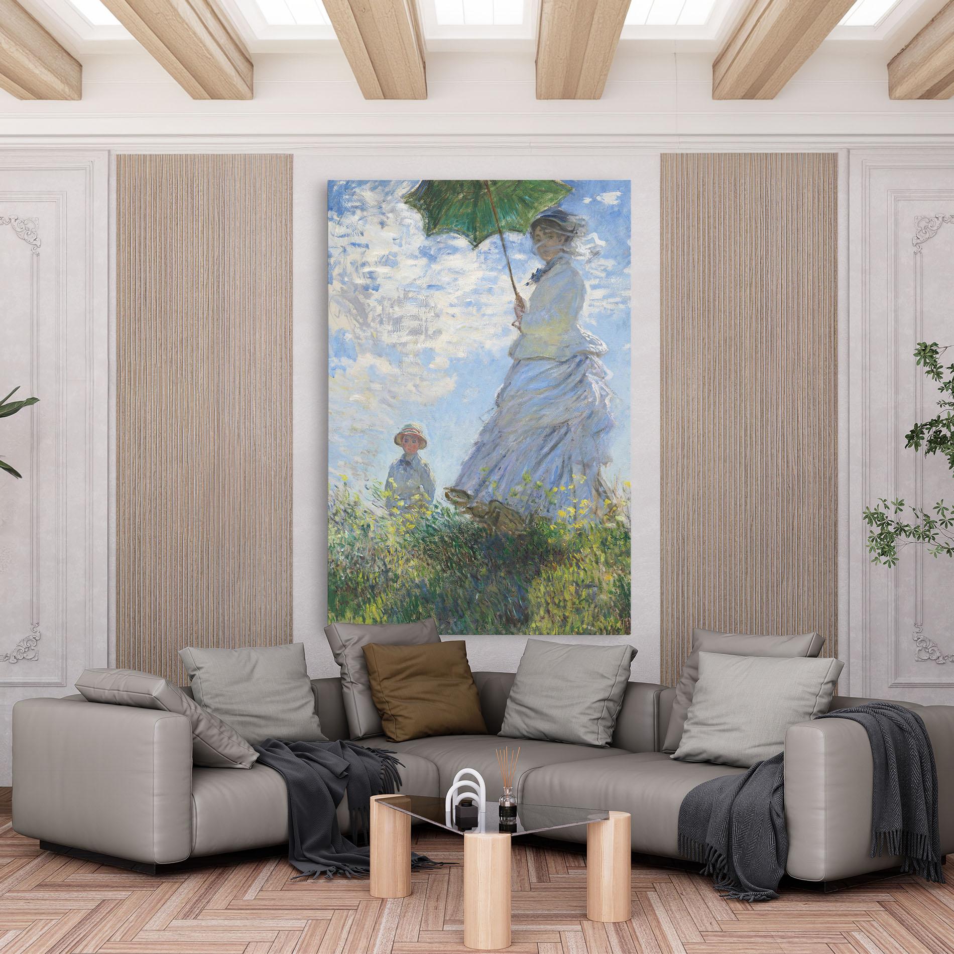 Leinwandbild Parasol Painting mockup 6