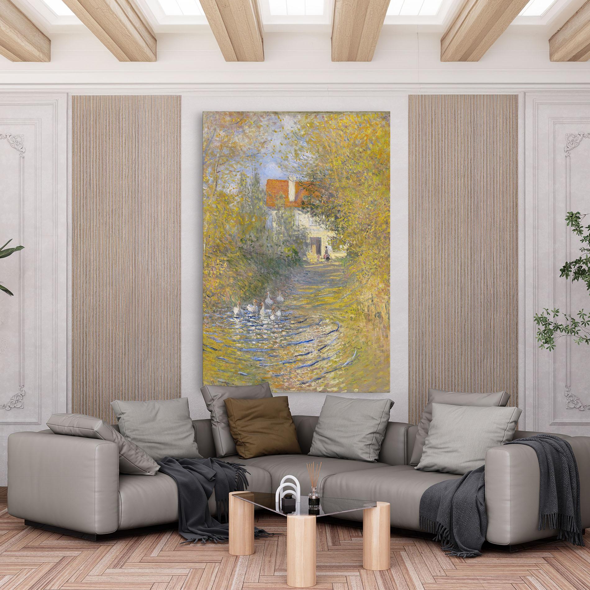 Leinwandbild The Geese mockup 6