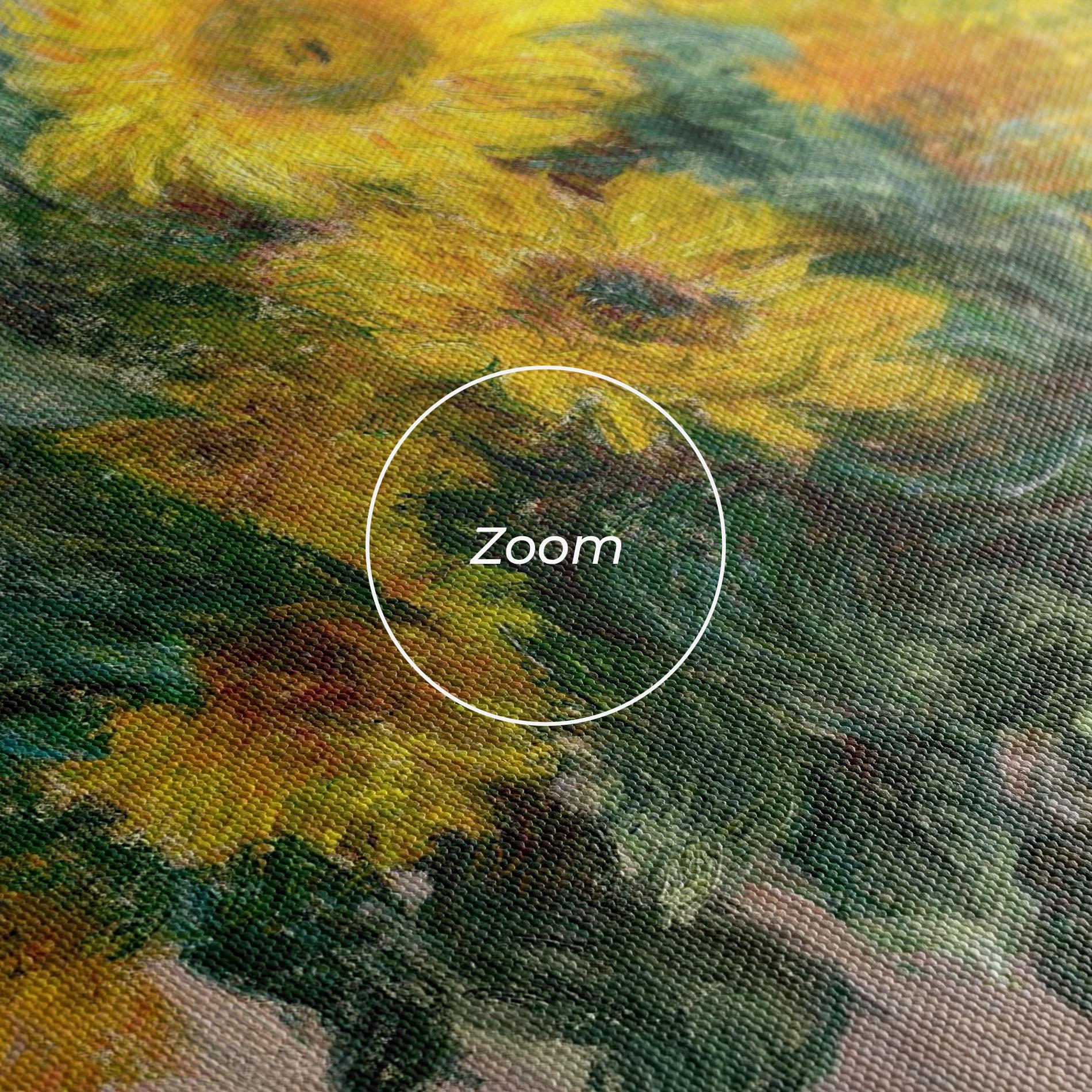 Leinwandbild Bouquet Of Sunflowers 1881 mockup 3