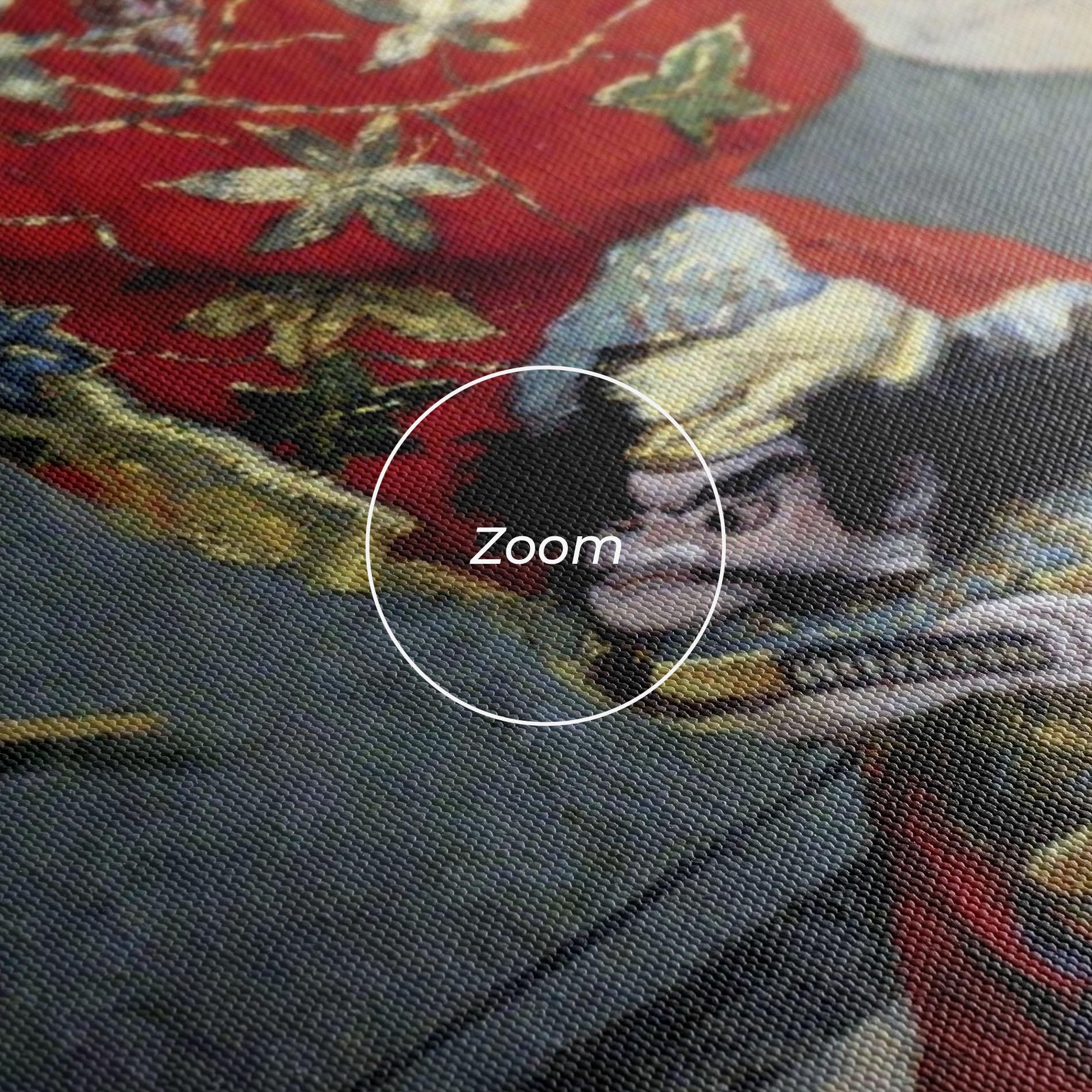 Leinwandbild Camille Monet In Japanese Costume mockup 3