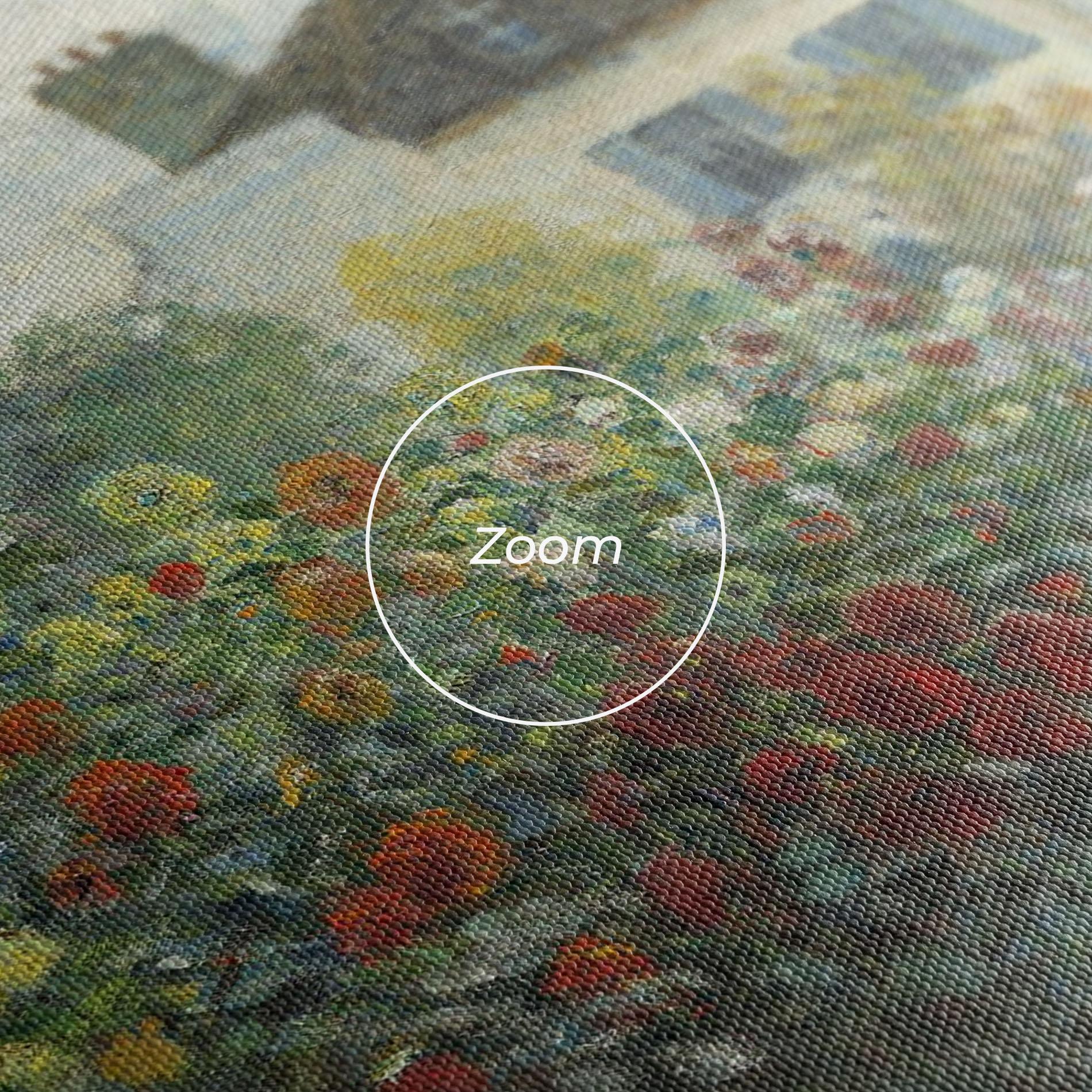 Leinwandbild Garden In Argenteuilt mockup 3