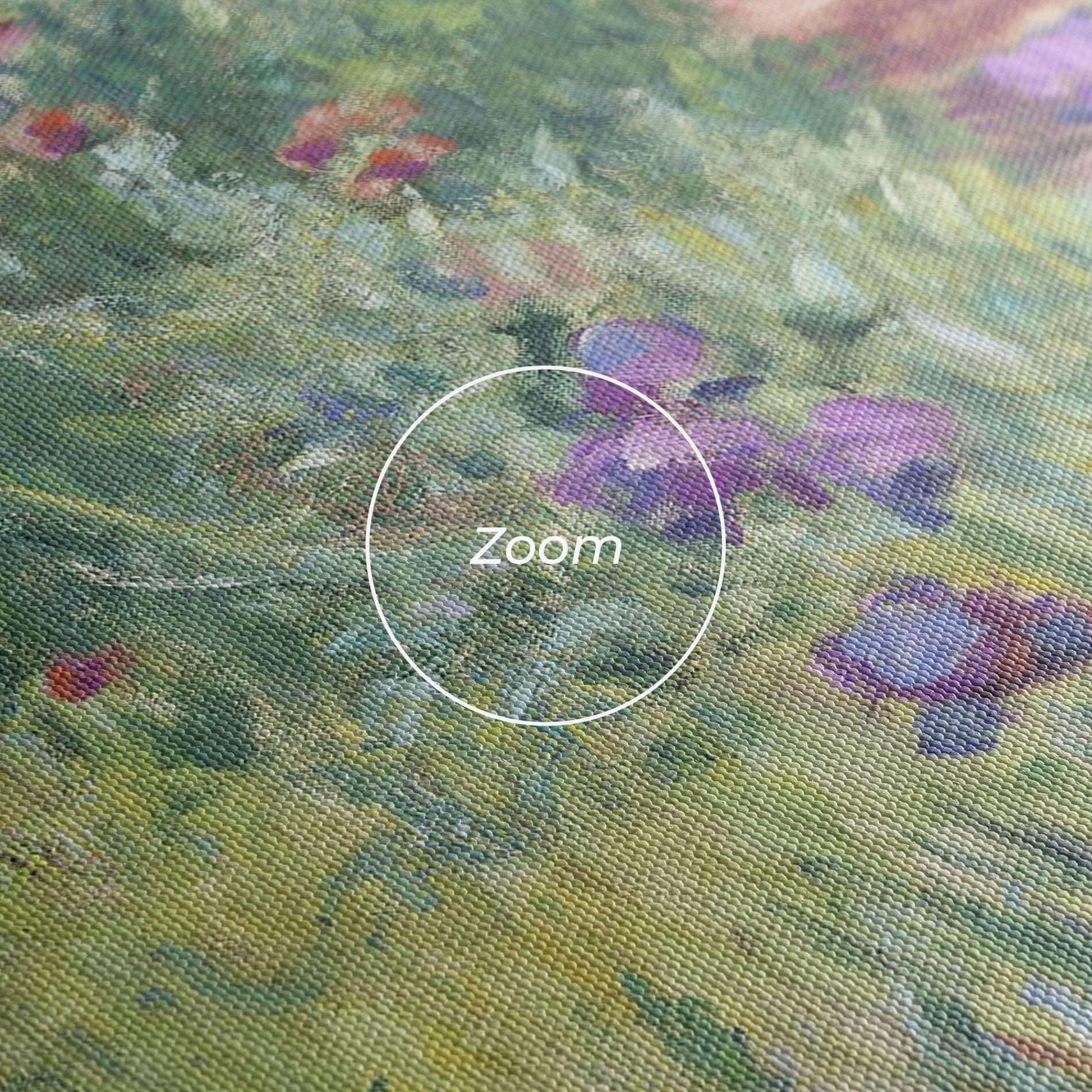 Leinwandbild Garden In Giverny mockup 3