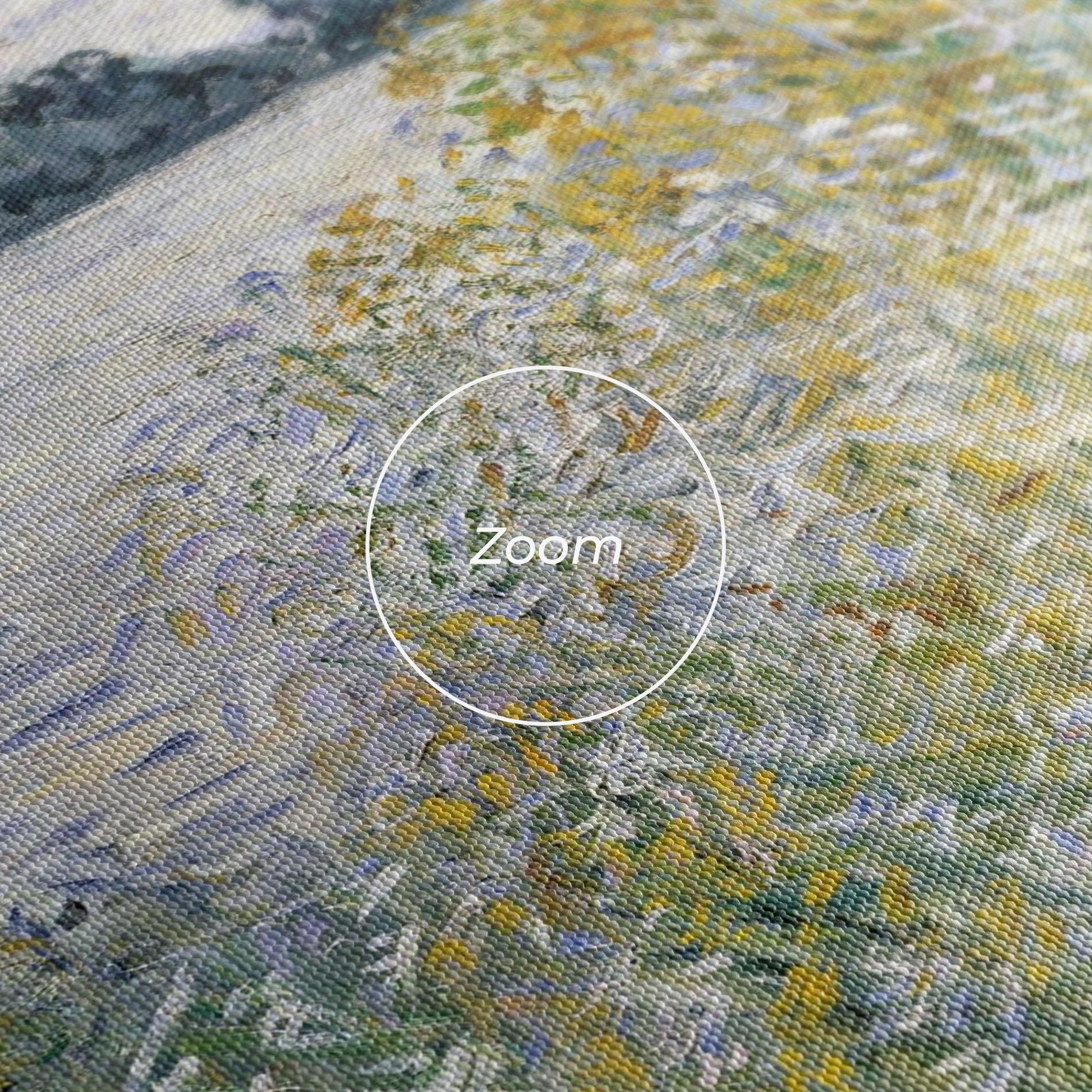 Leinwandbild Near Vetheuil mockup 3