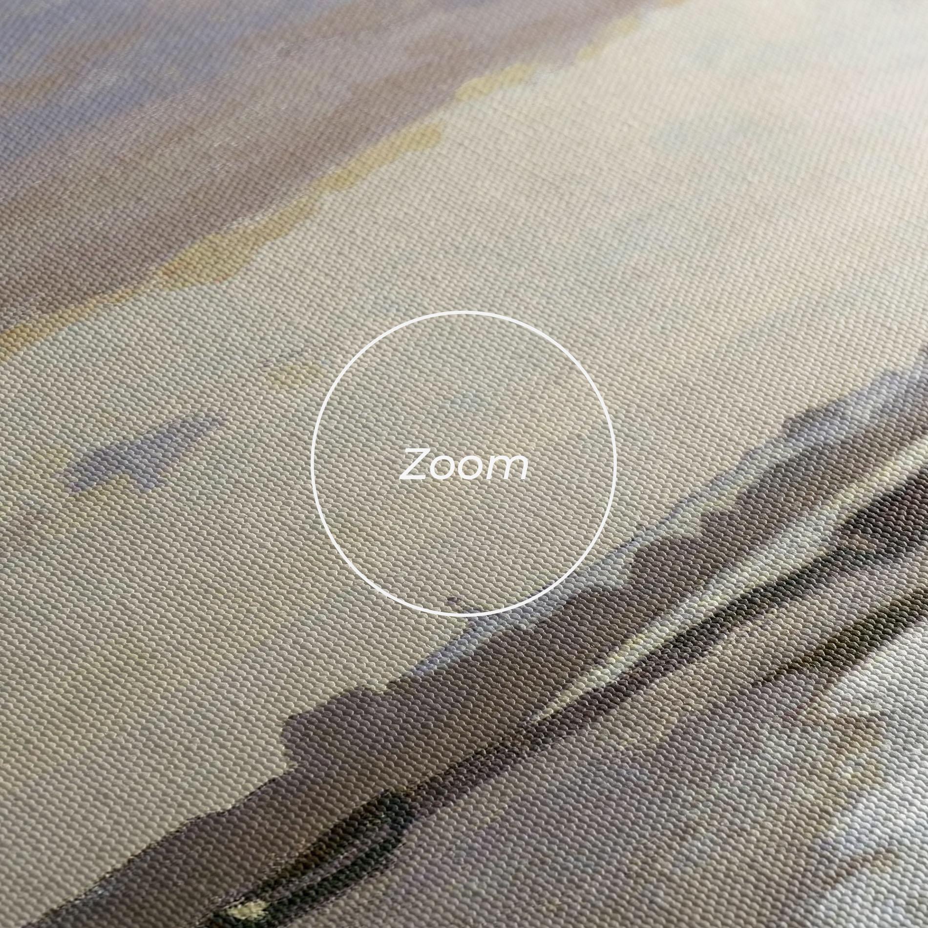 Leinwandbild Seashore At Sainte Adresse mockup 3