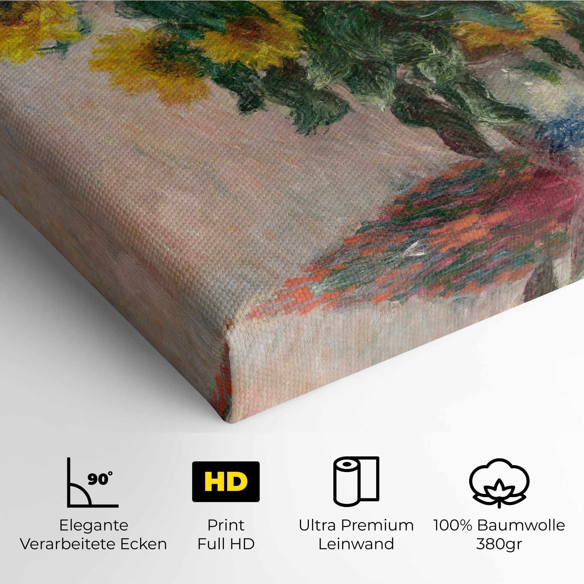 Leinwandbild Bouquet Of Sunflowers 1881 mockup 4