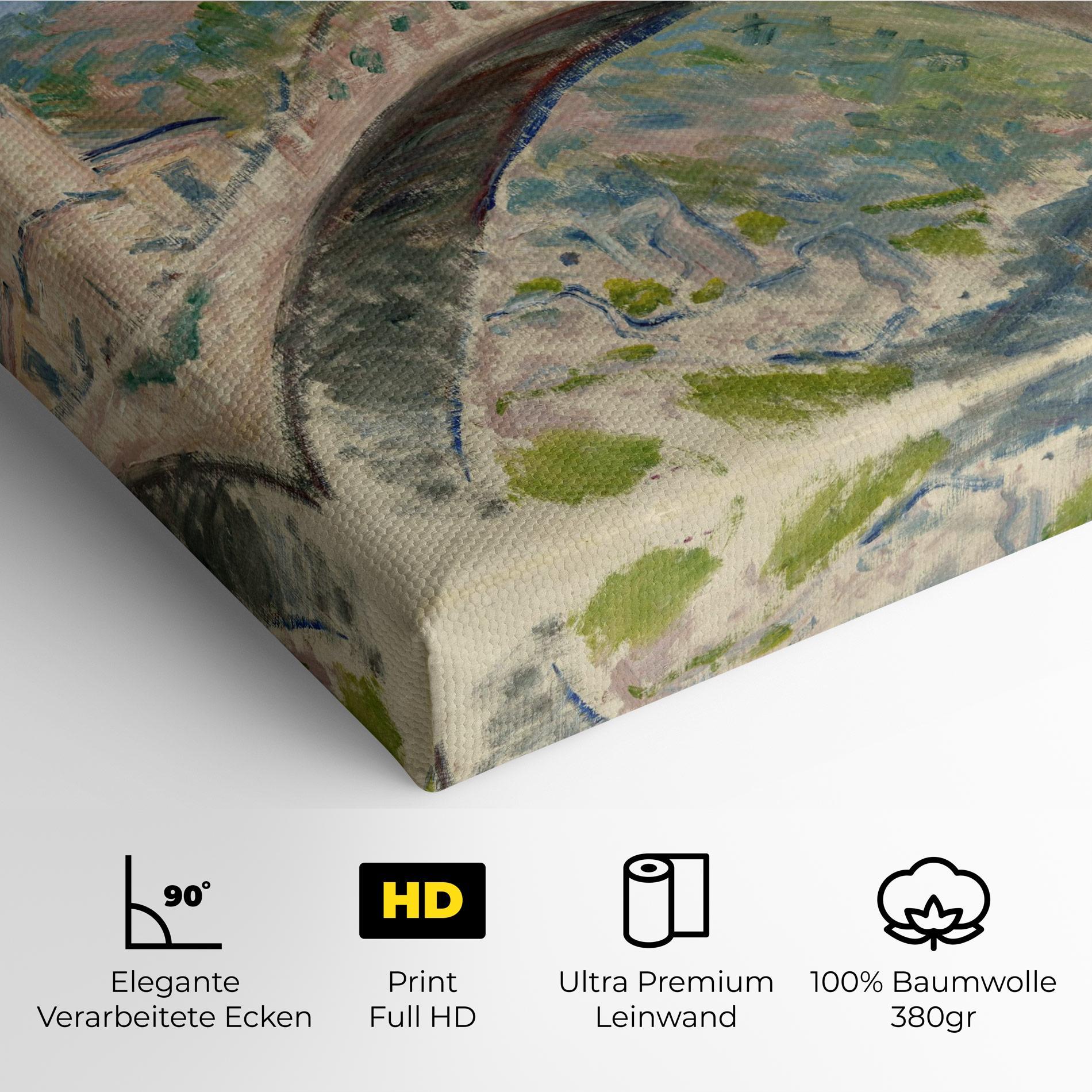 Leinwandbild Bridge At Dolceacqua mockup 4