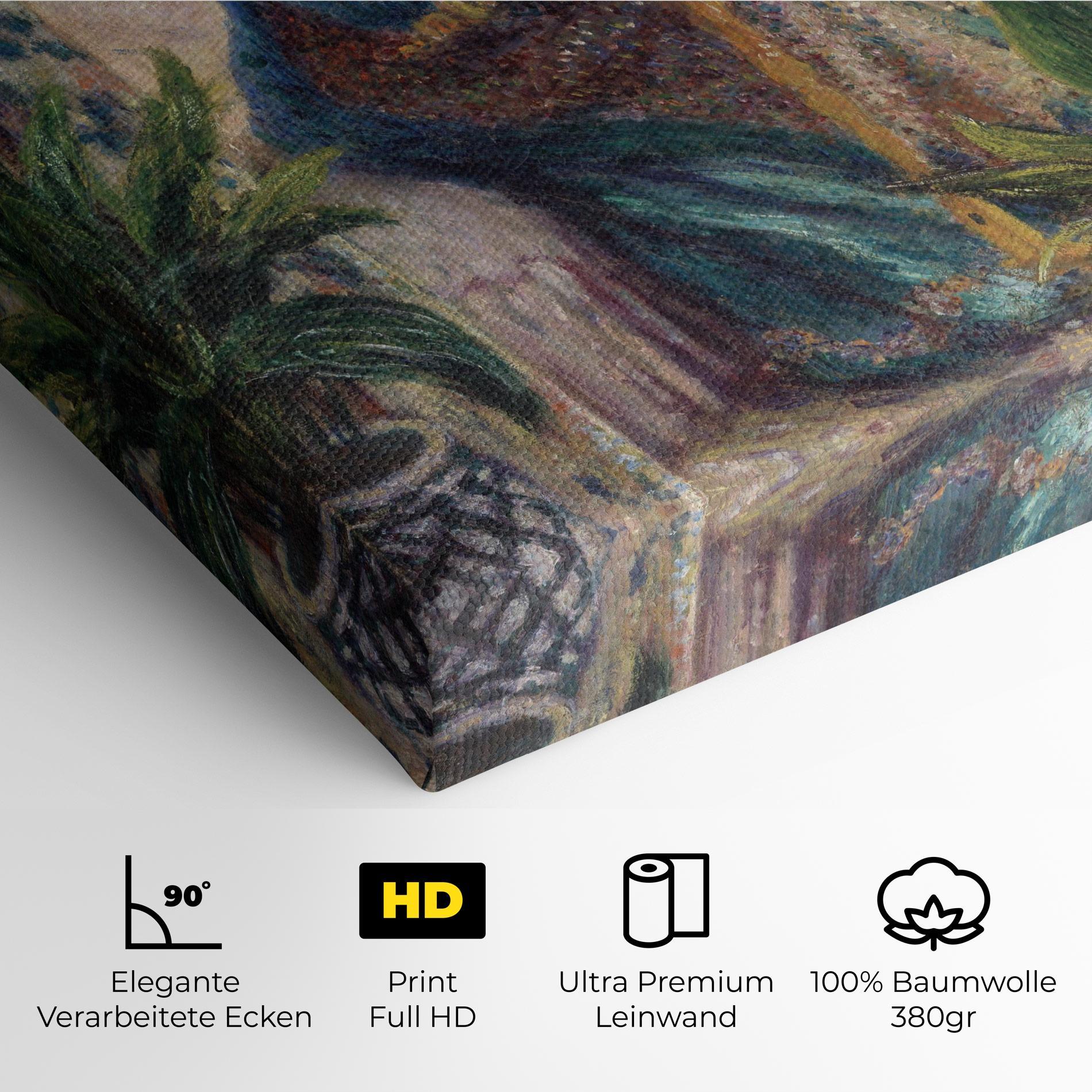 Leinwandbild Monet Embroidering mockup 4