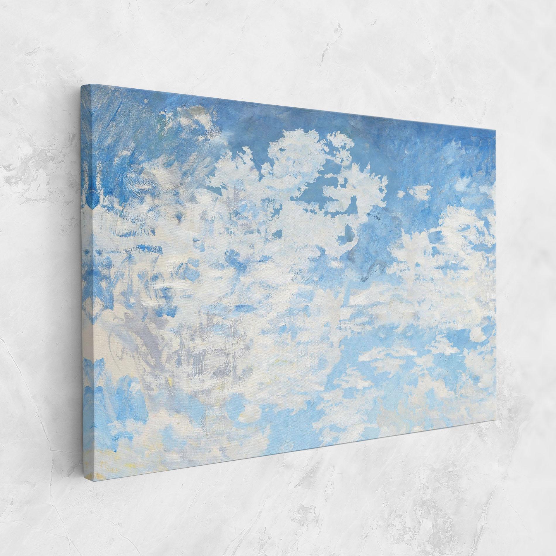 Leinwandbild Clouds Monet mockup 1