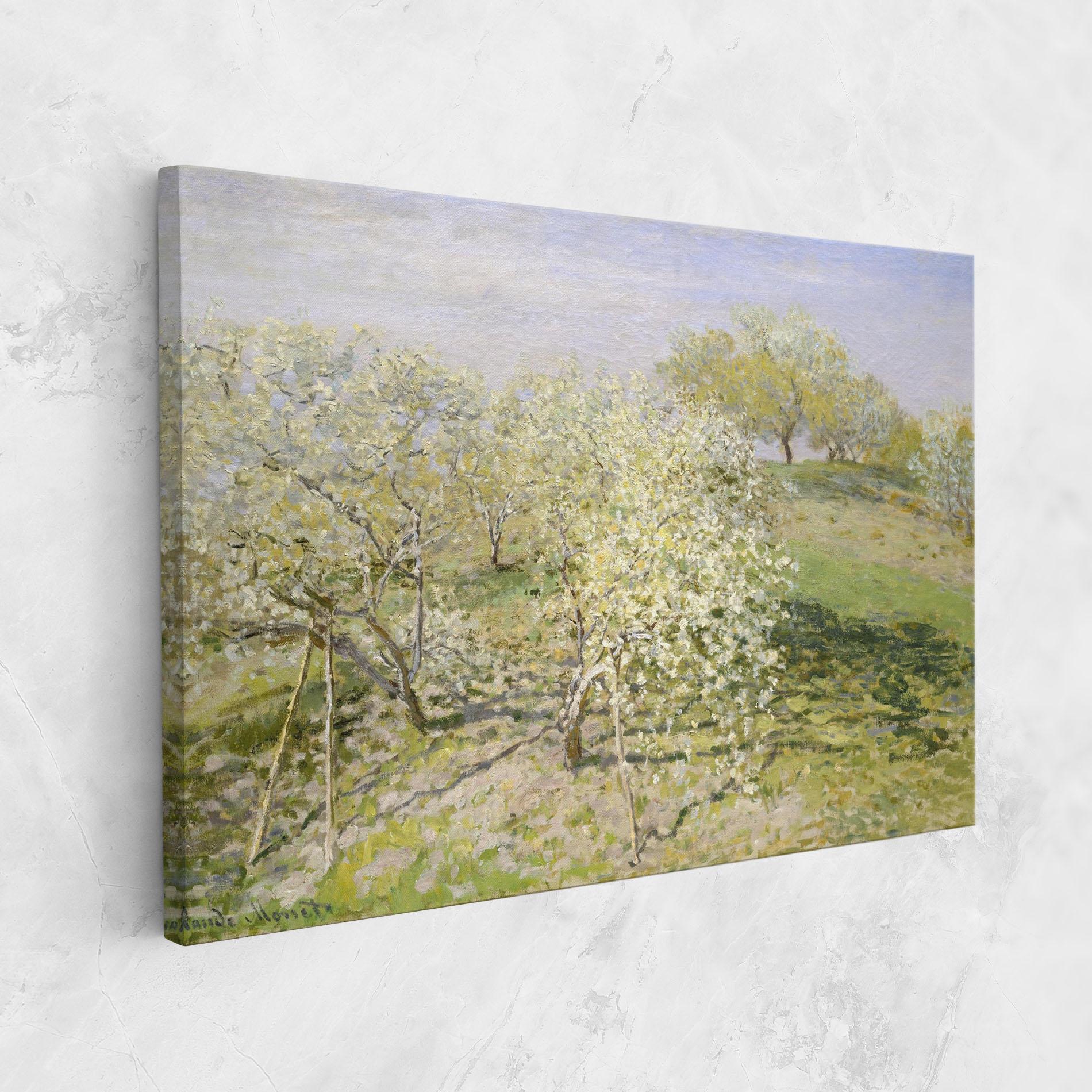Leinwandbild Fruit Trees In Bloom mockup 1
