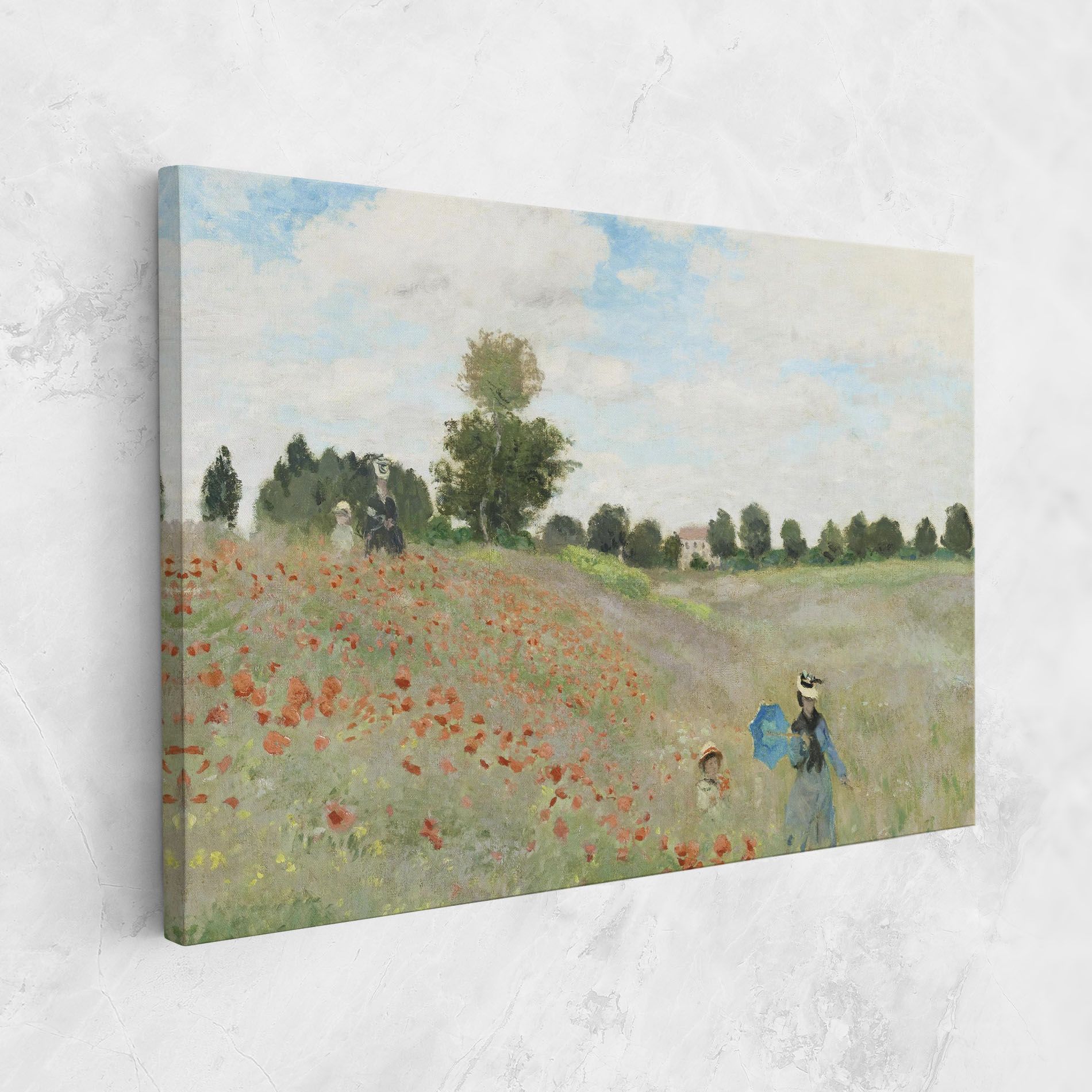 Poppy Field Near Argenteuil mockup 1