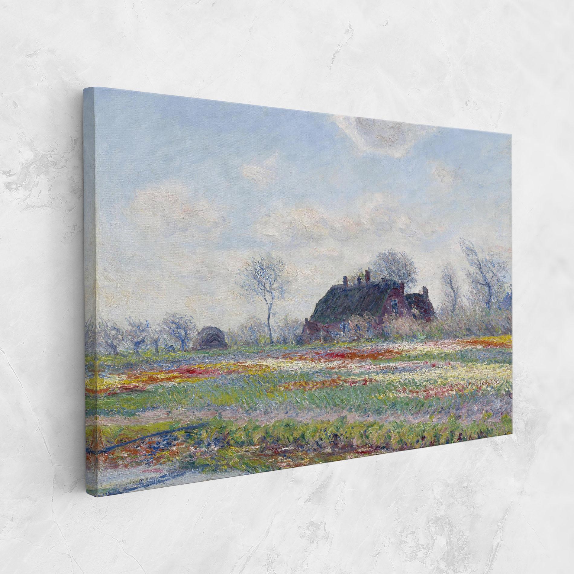 Leinwandbild Tulip Fields At Sassenheim mockup 1