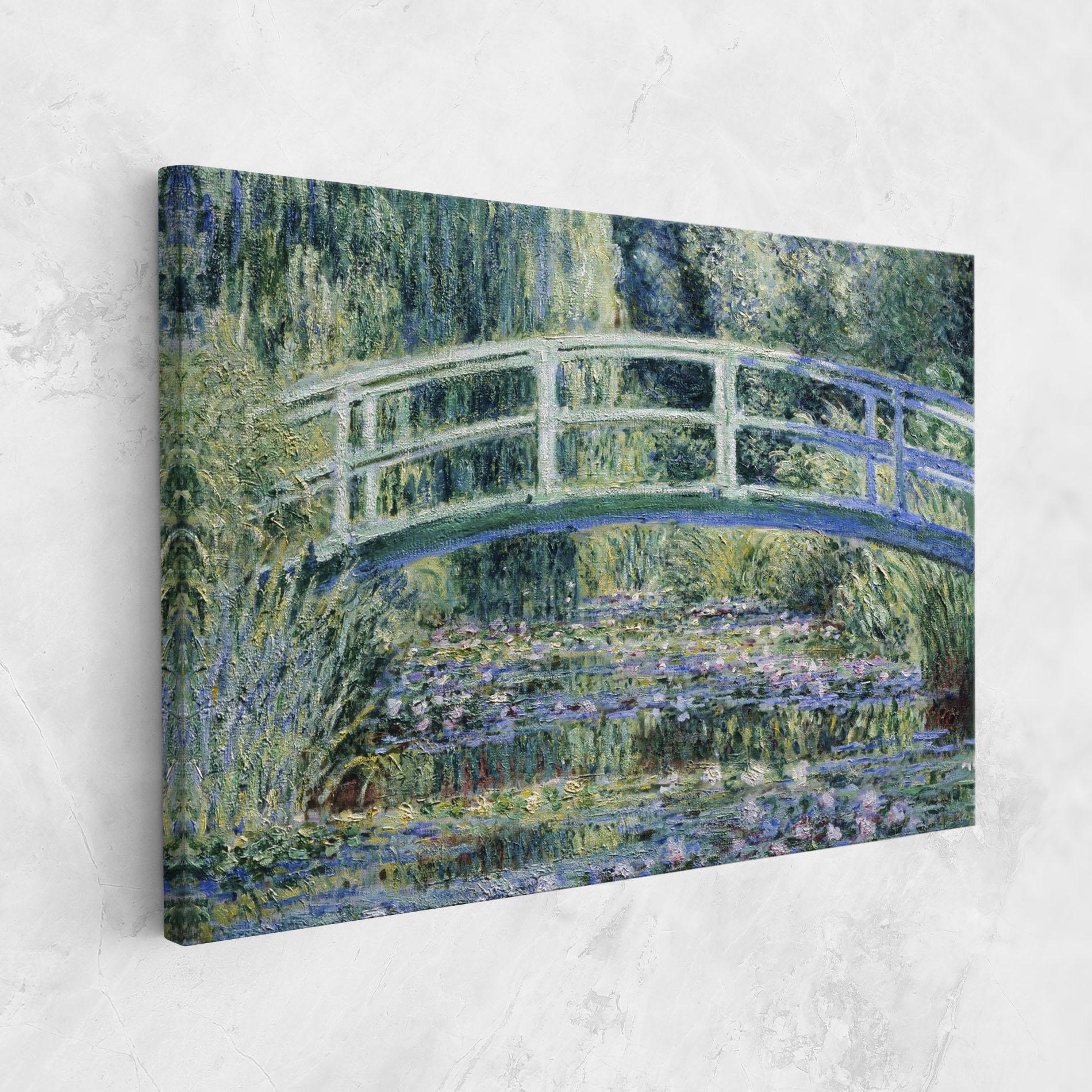 Leinwandbild Water Lilies mockup 1