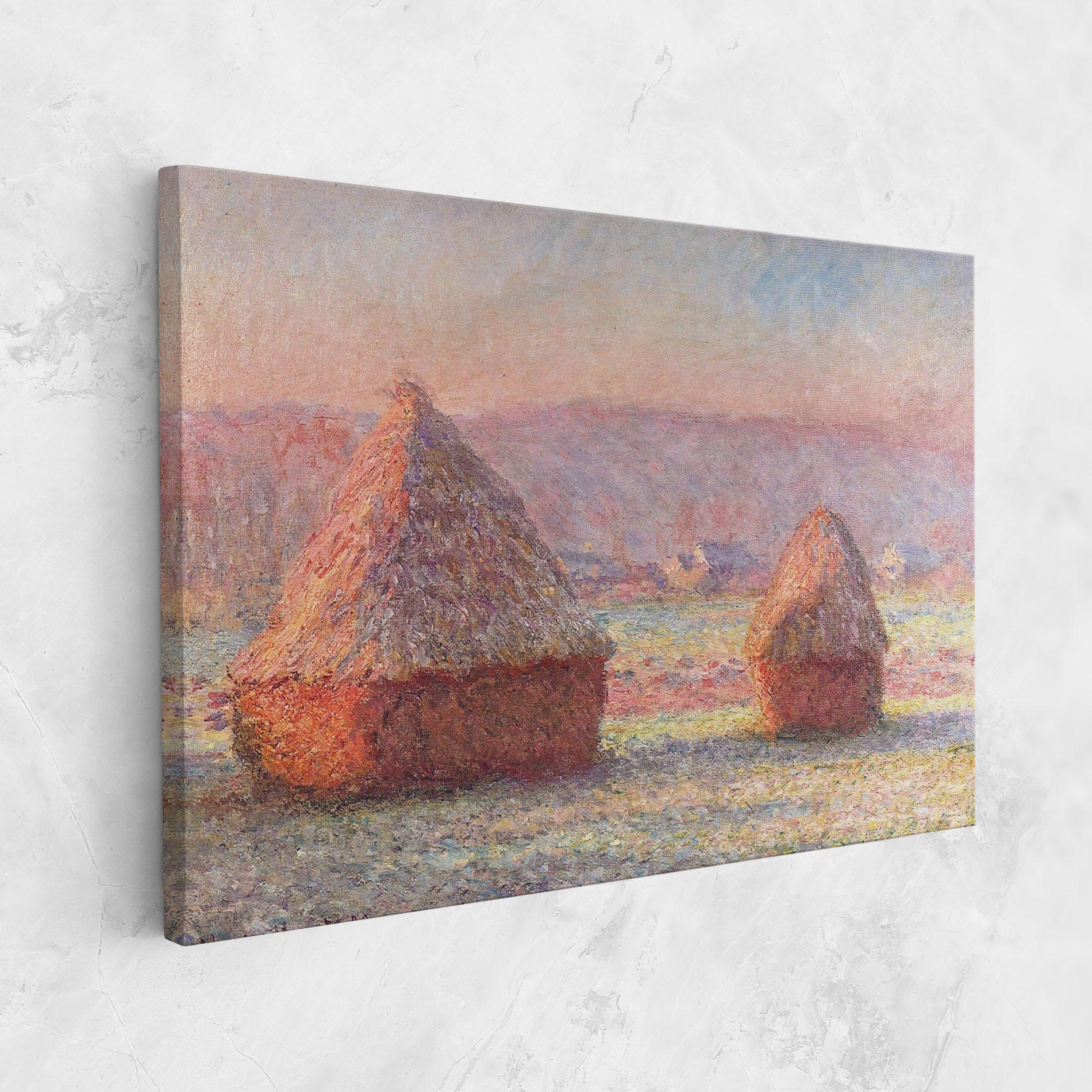 Leinwandbild White Frost mockup 1