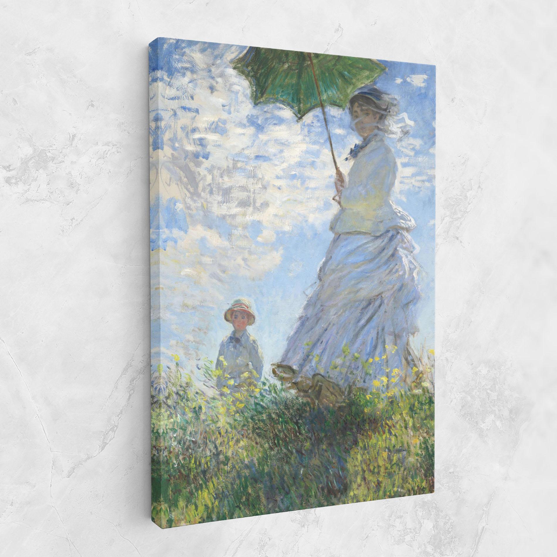 Leinwandbild Parasol Painting mockup 1