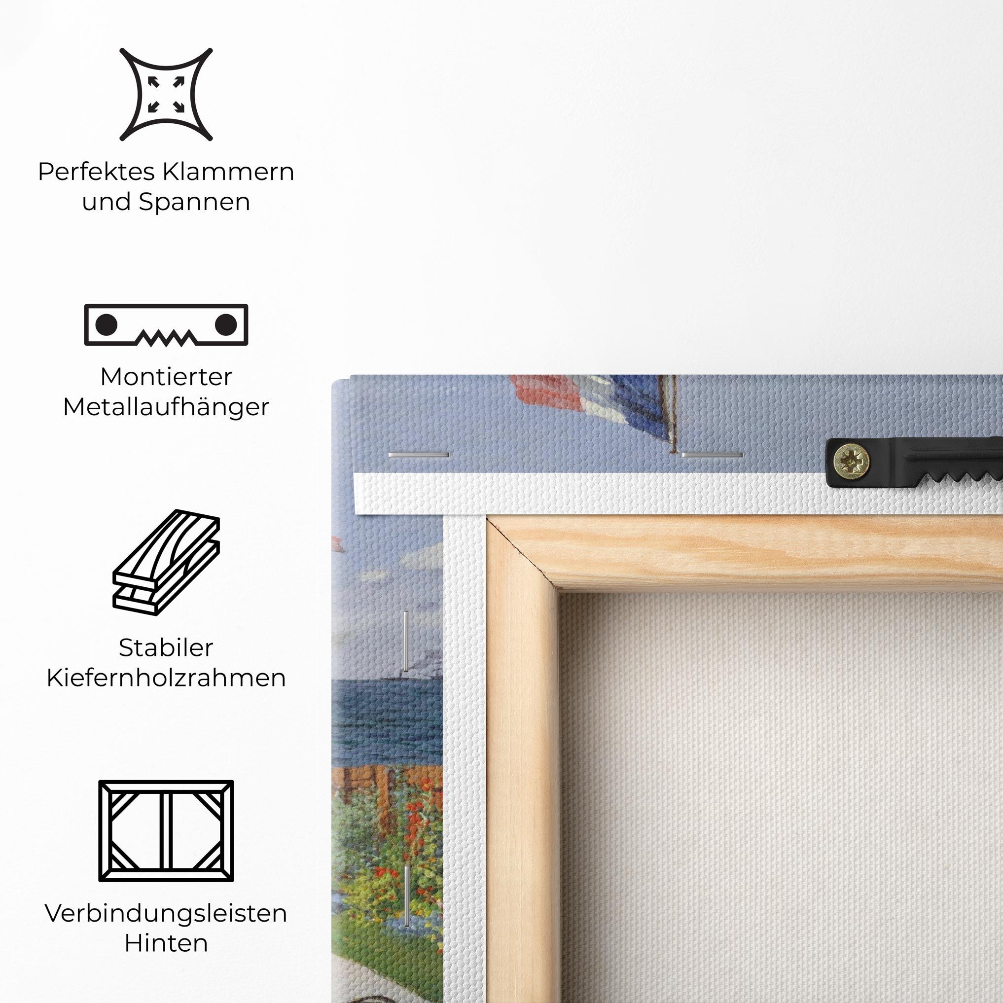 Leinwandbild Adresse mockup 5