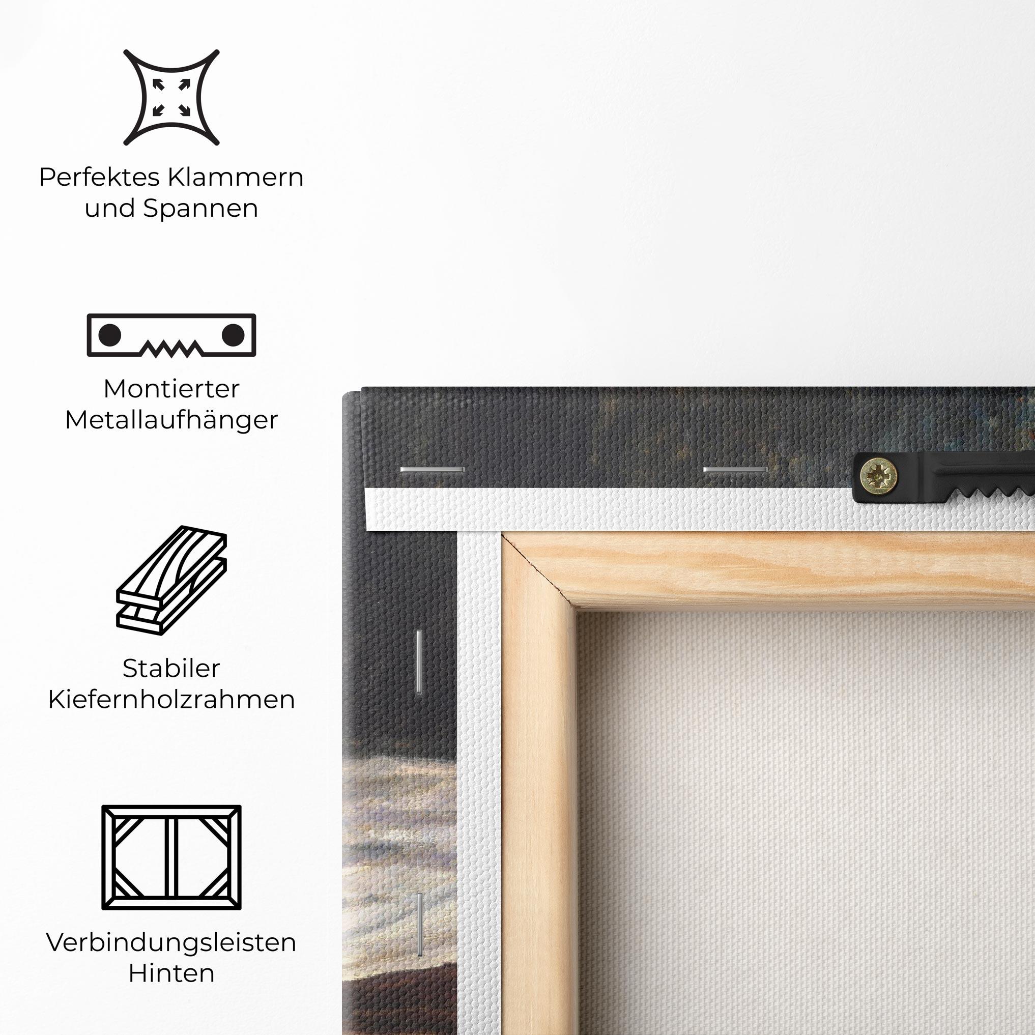 Leinwandbild Apples And Grapes mockup 5