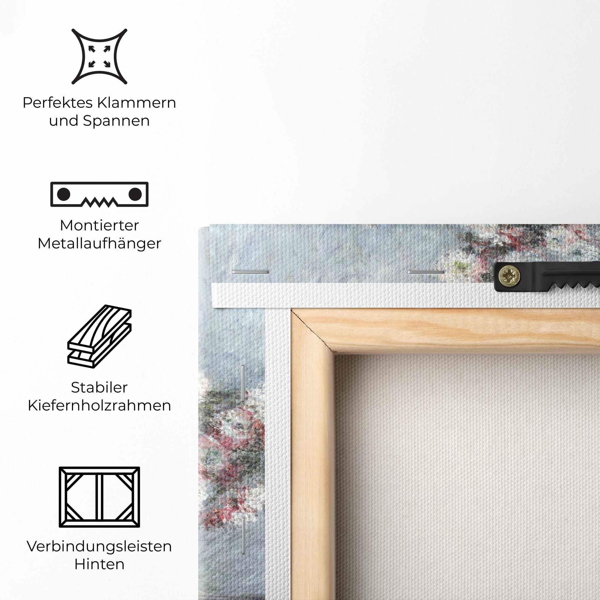 Leinwandbild Chrysanthemums mockup 5