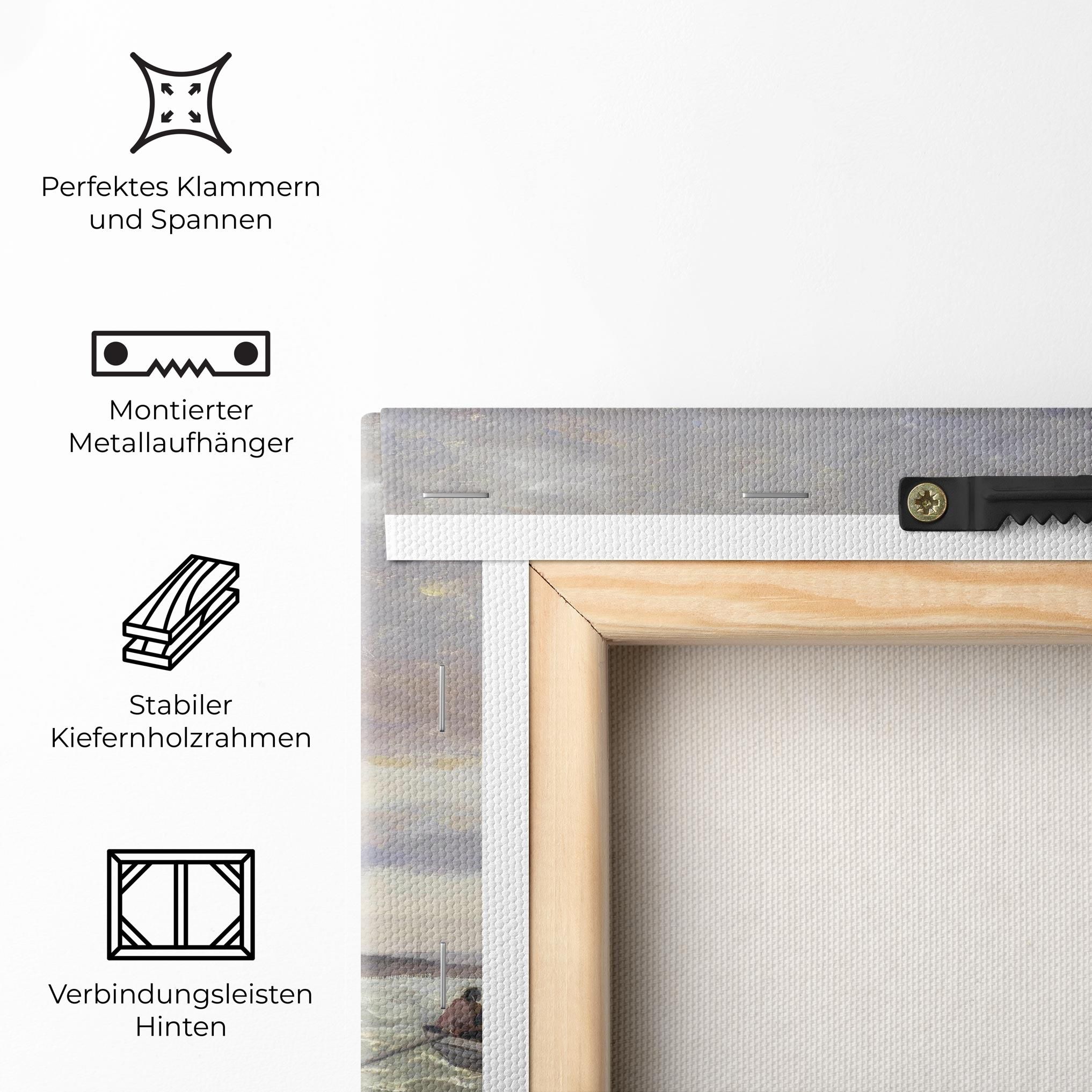 Seashore At Sainte Adresse mockup 5