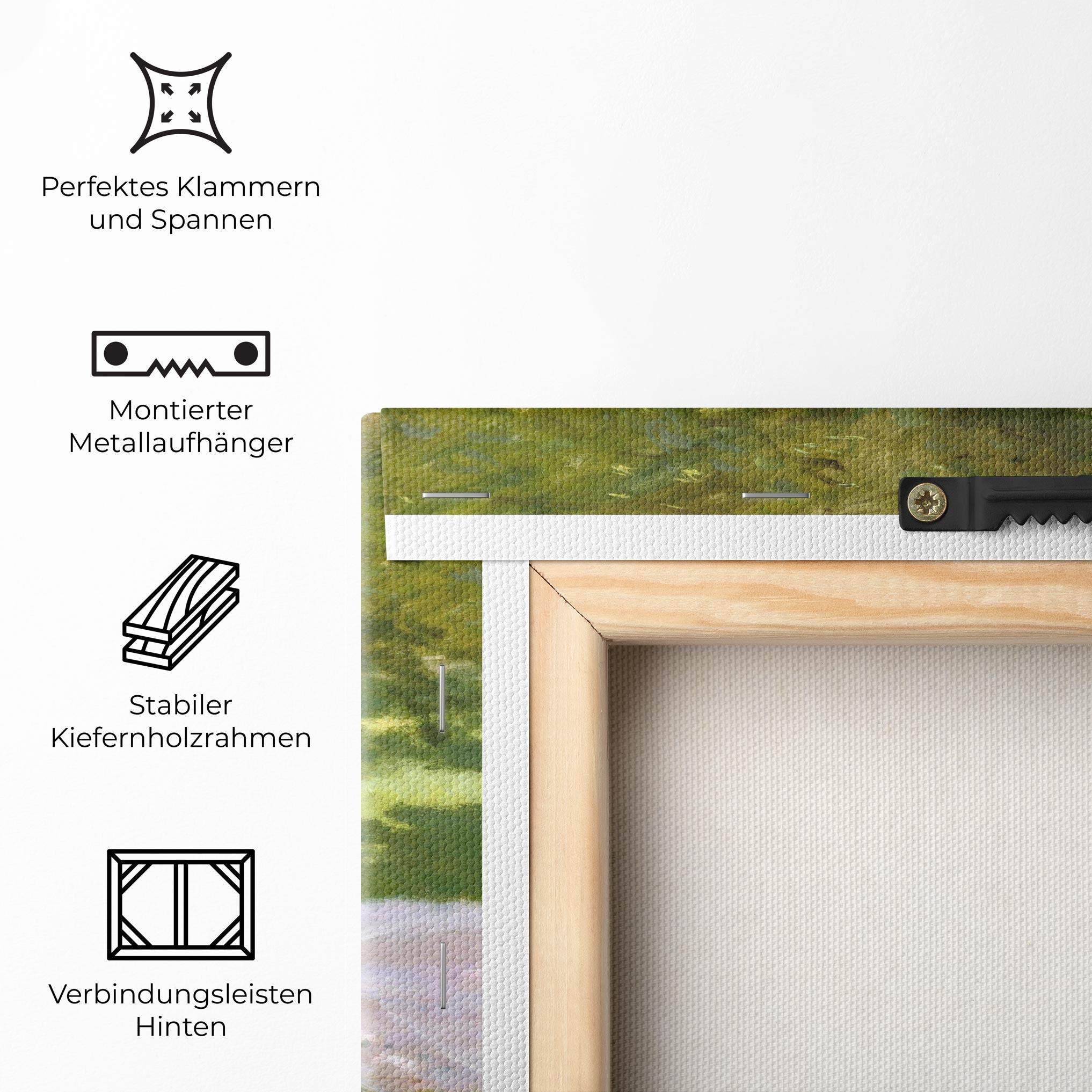 Leinwandbild Springtime mockup 5