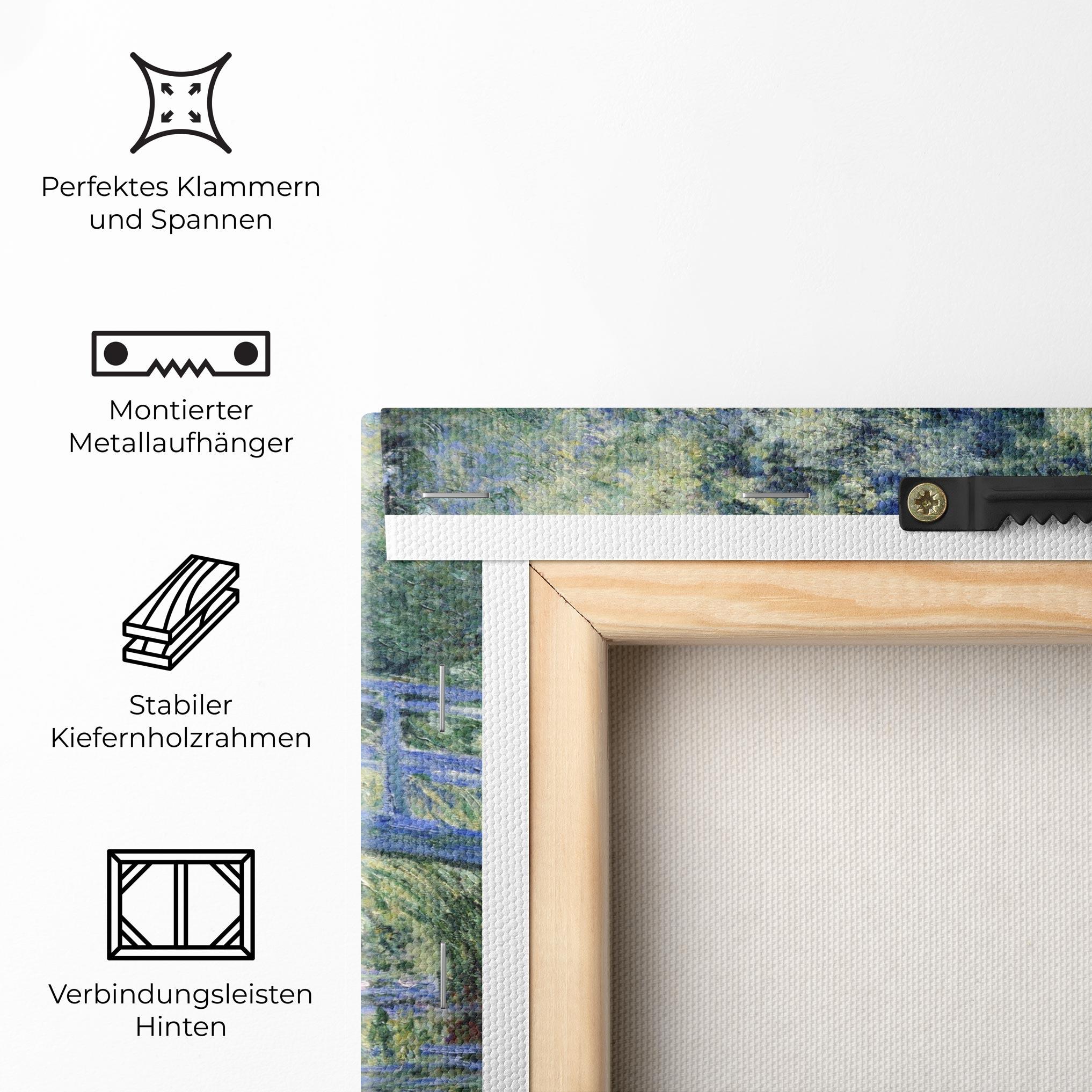 Leinwandbild Water Lilies mockup 5