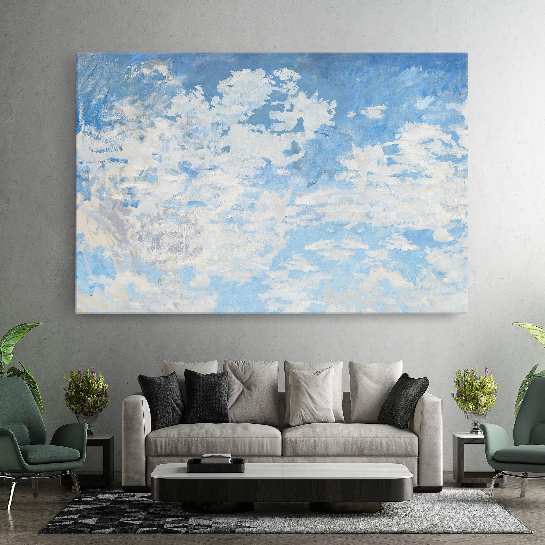 Leinwandbild Clouds Monet mockup 7
