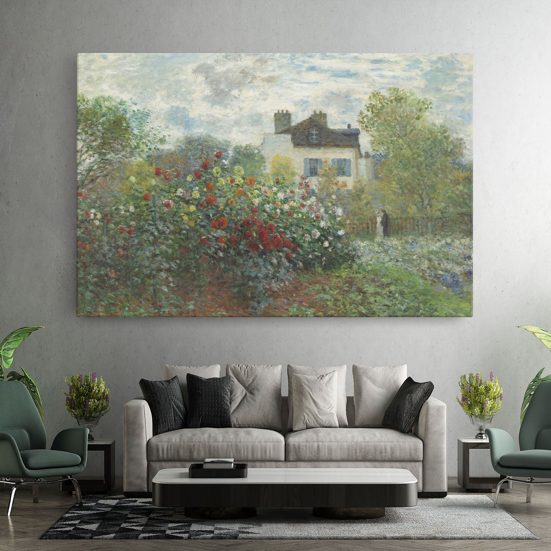 Garden In Argenteuilt mockup 7