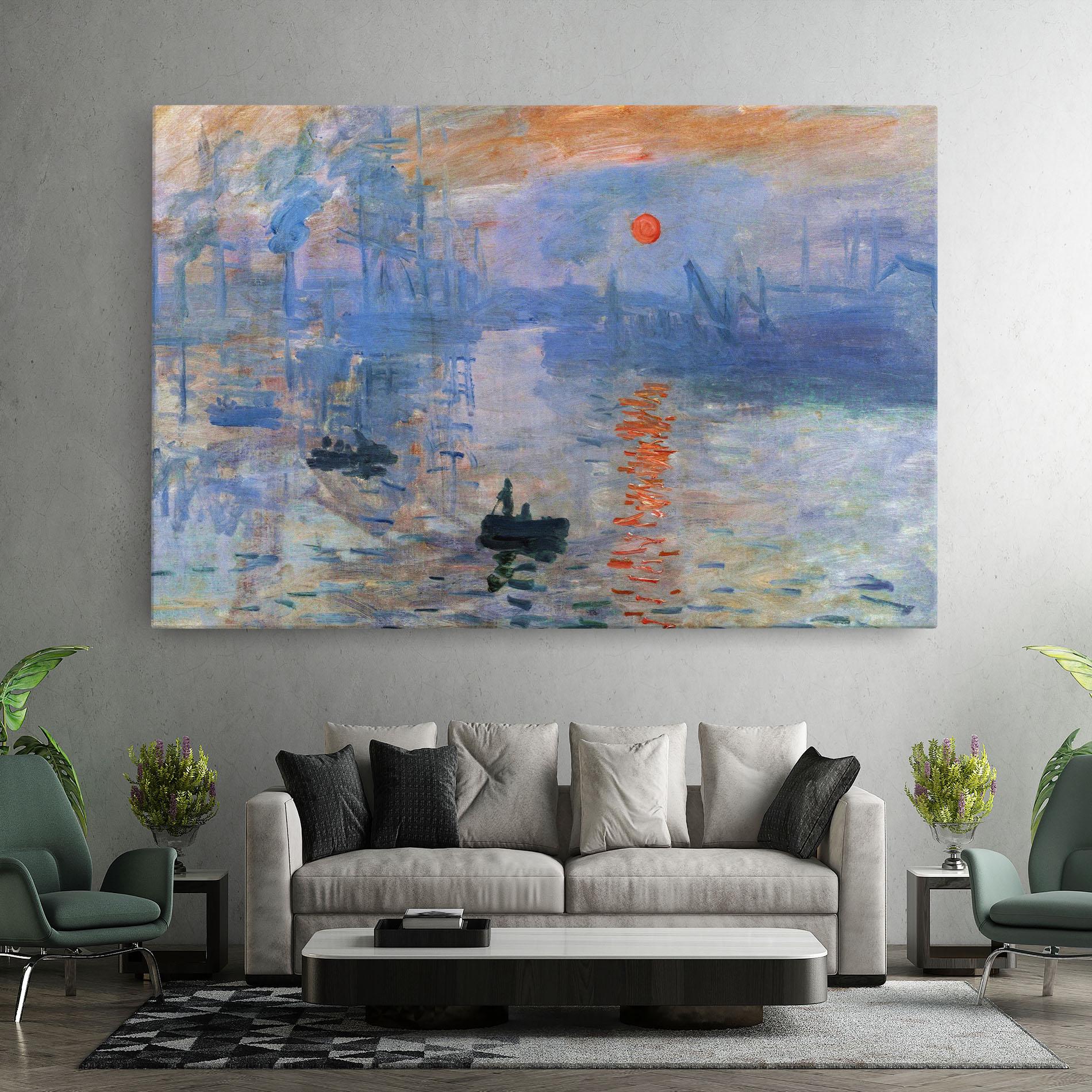 Leinwandbild Monet Impressionist mockup 7