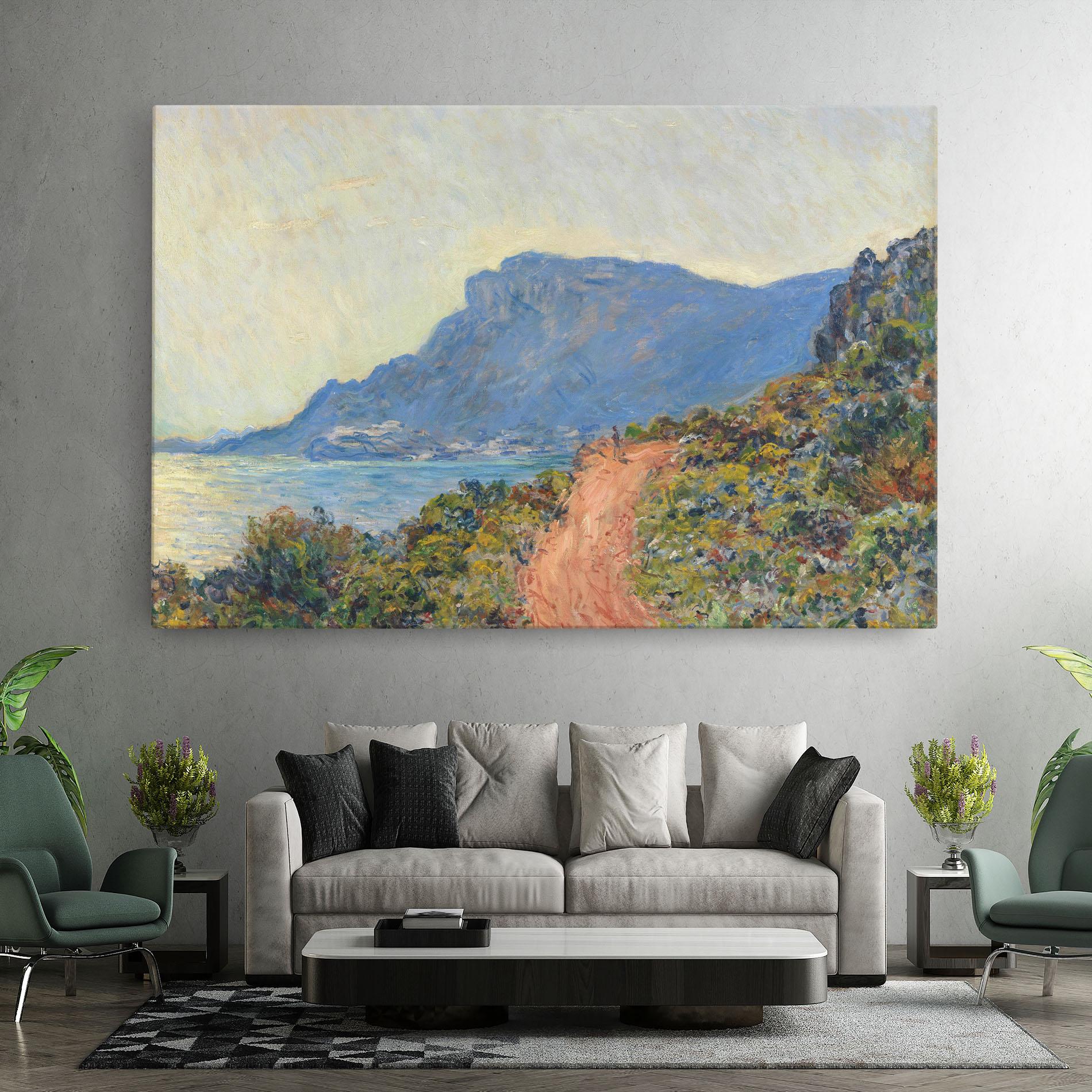 Leinwandbild Near Monaco mockup 7