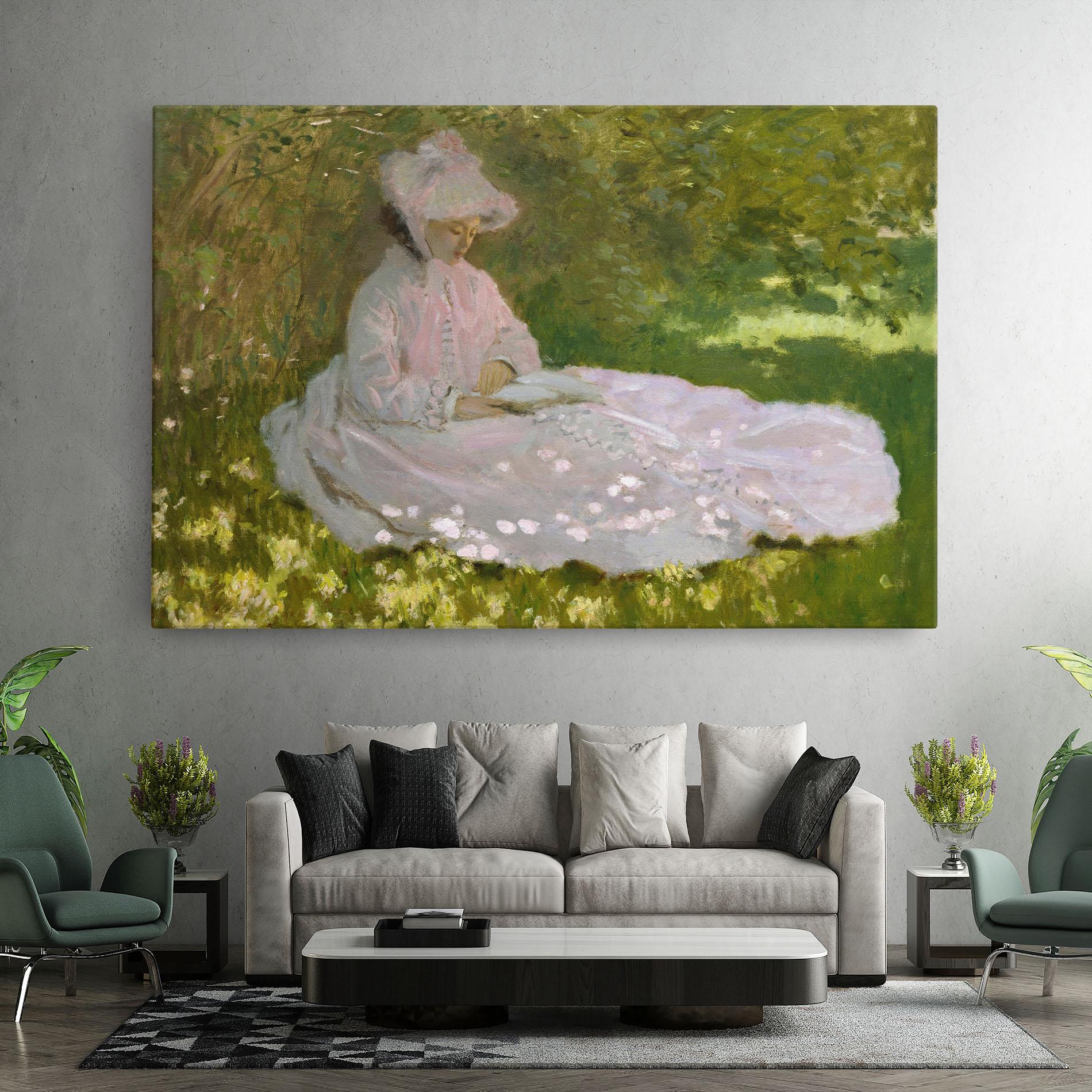 Leinwandbild Springtime mockup 7