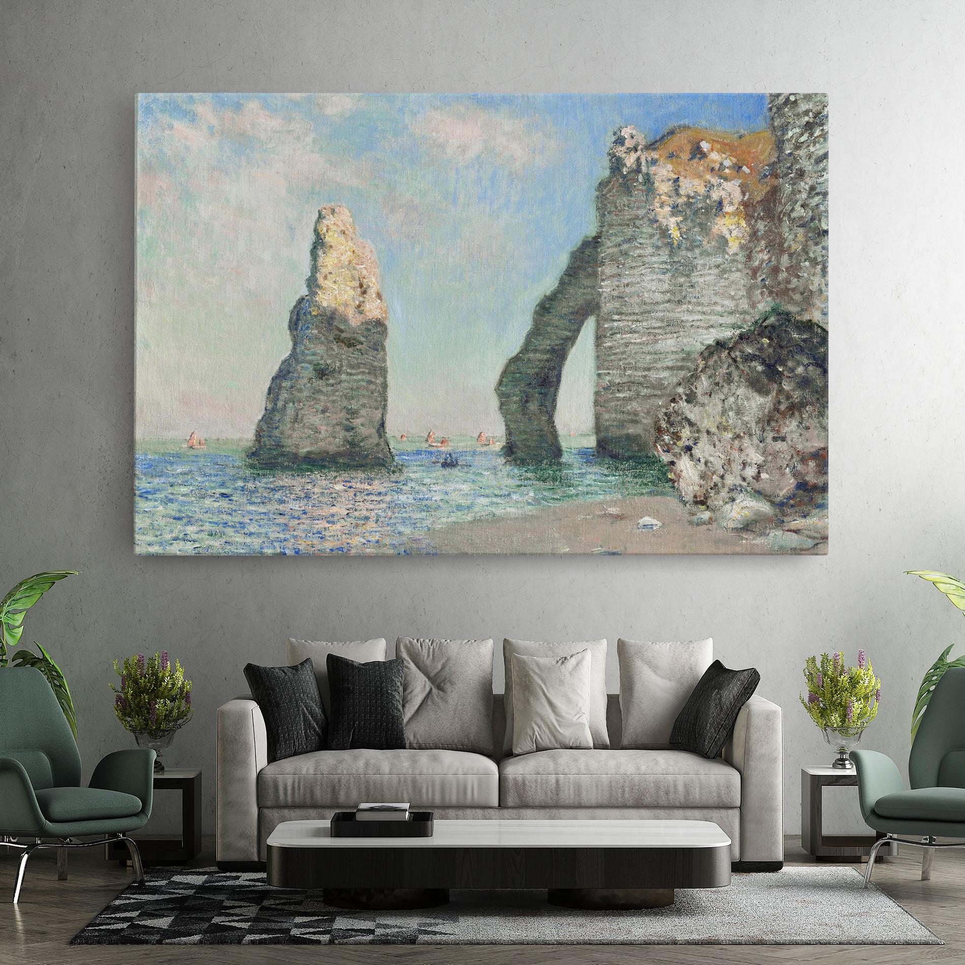 Leinwandbild The Cliffs At Etretat mockup 7