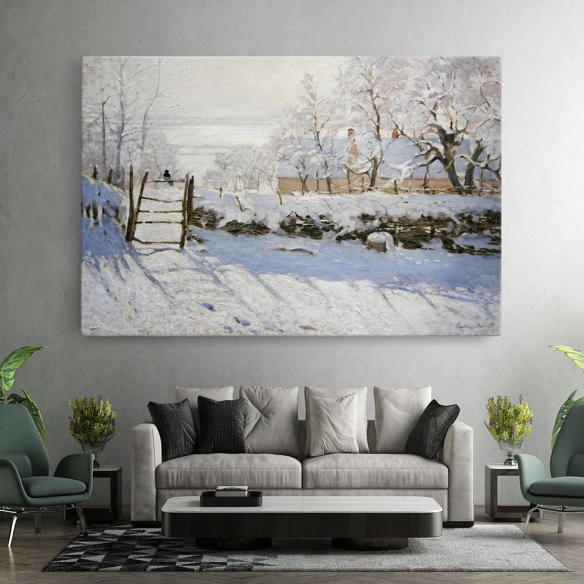 Leinwandbild The Magpie mockup 7