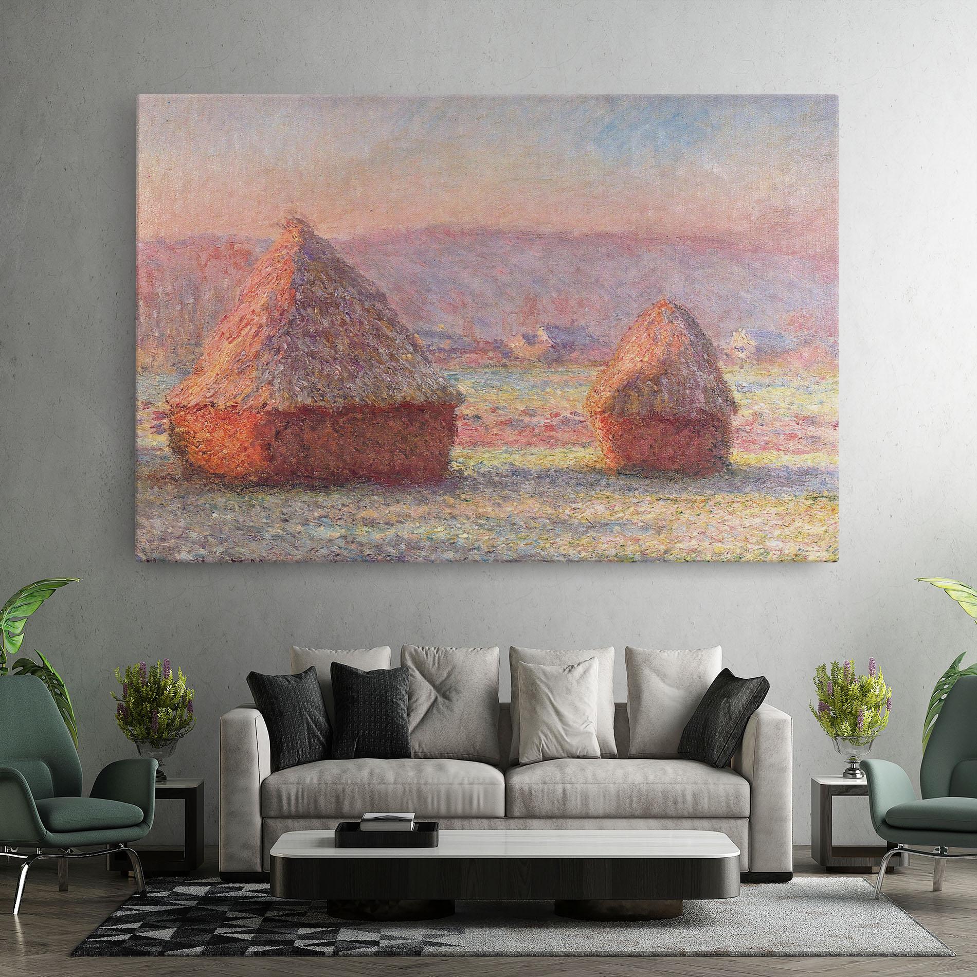 Leinwandbild White Frost mockup 7