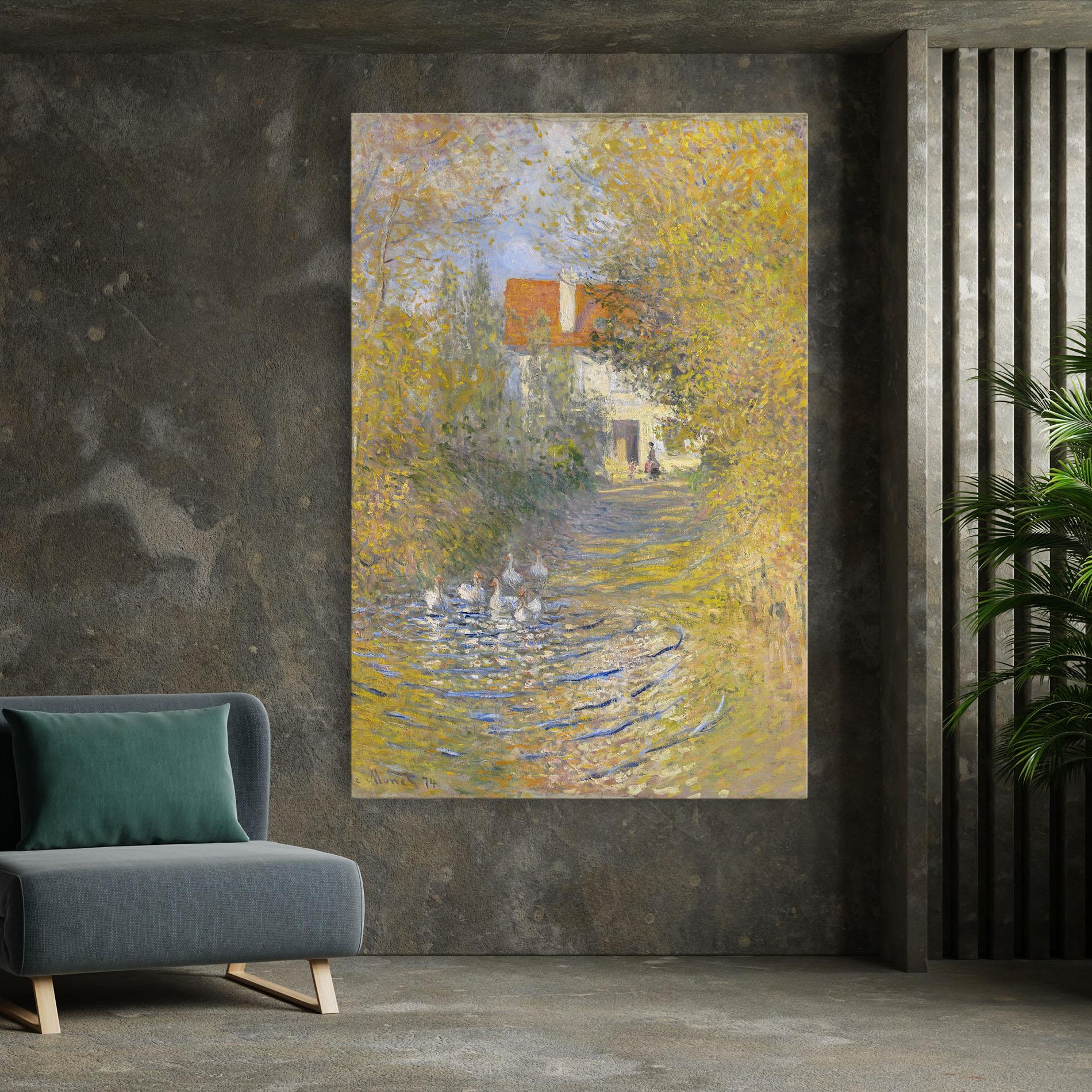 Leinwandbild The Geese mockup 7