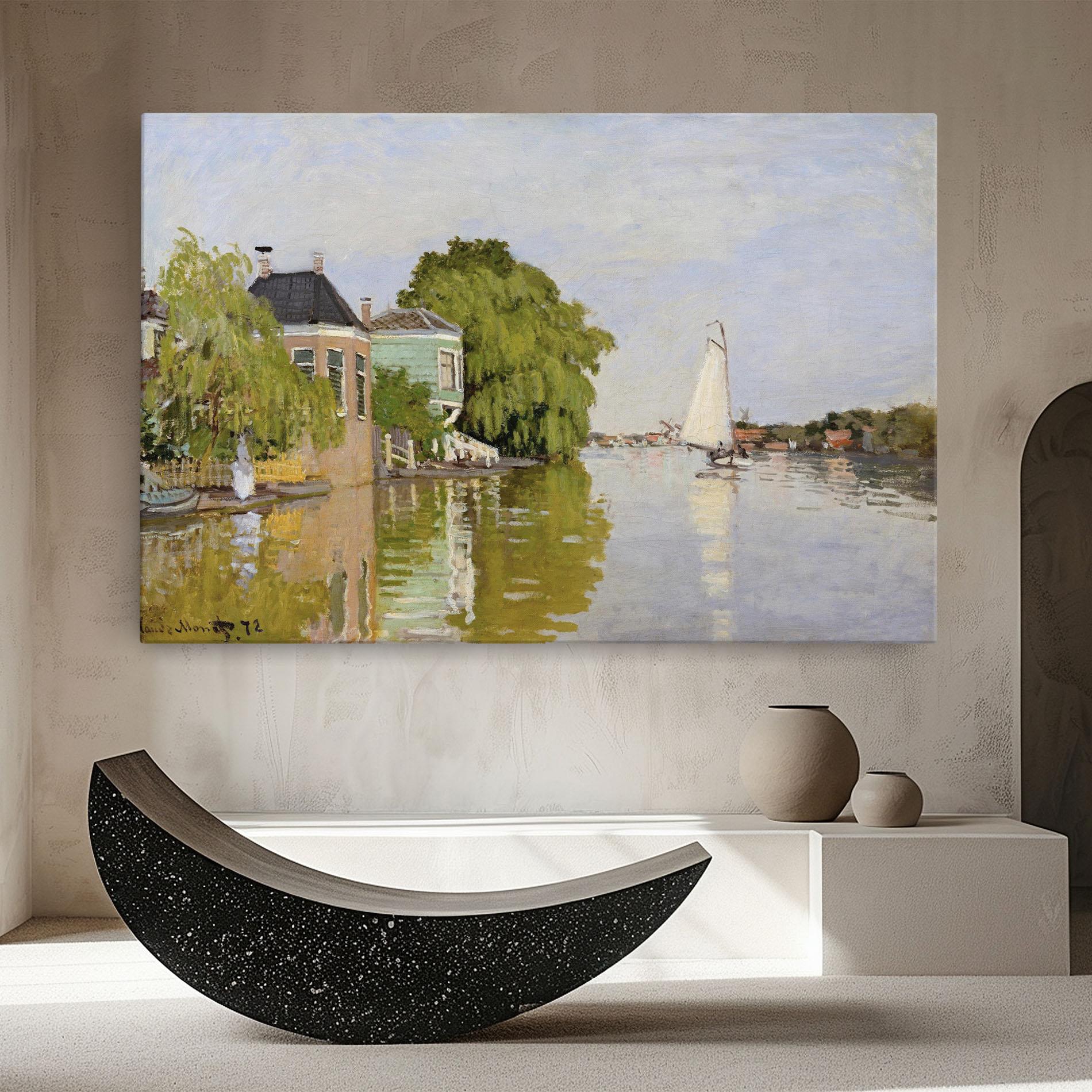 Leinwandbild Houses On The Achterzaan mockup 8