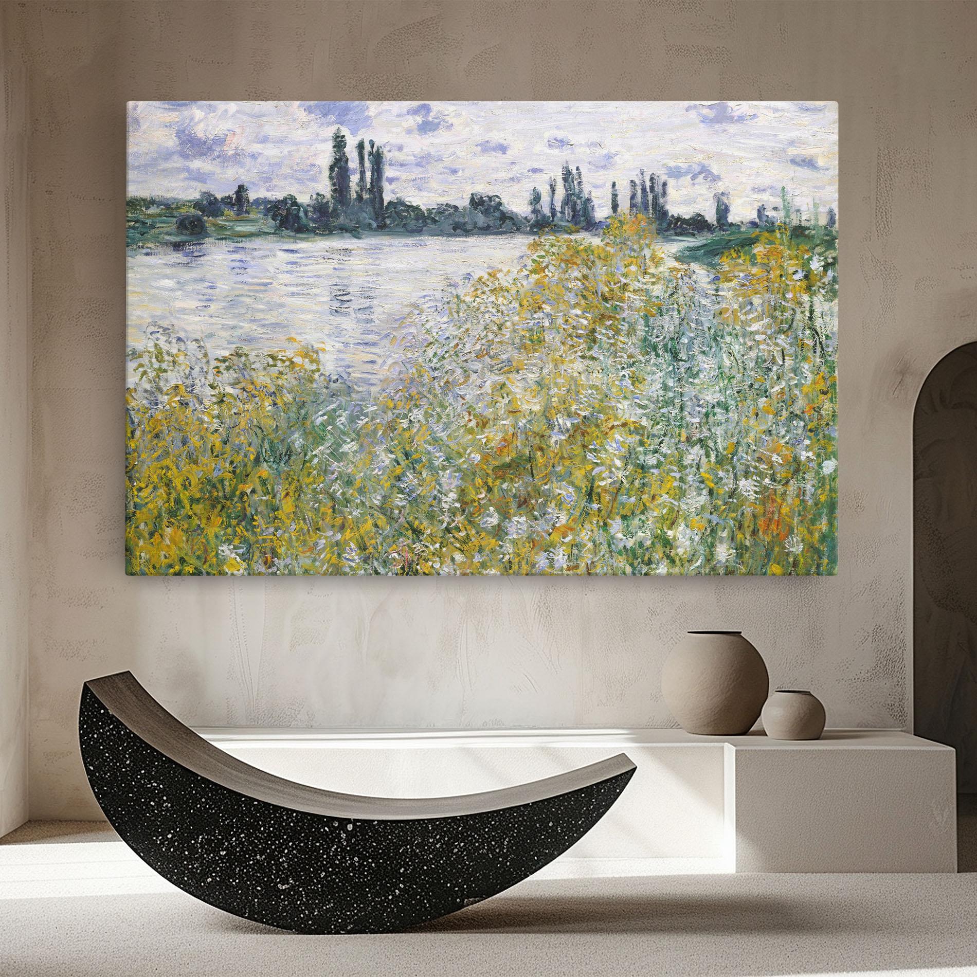 Leinwandbild Near Vetheuil mockup 8