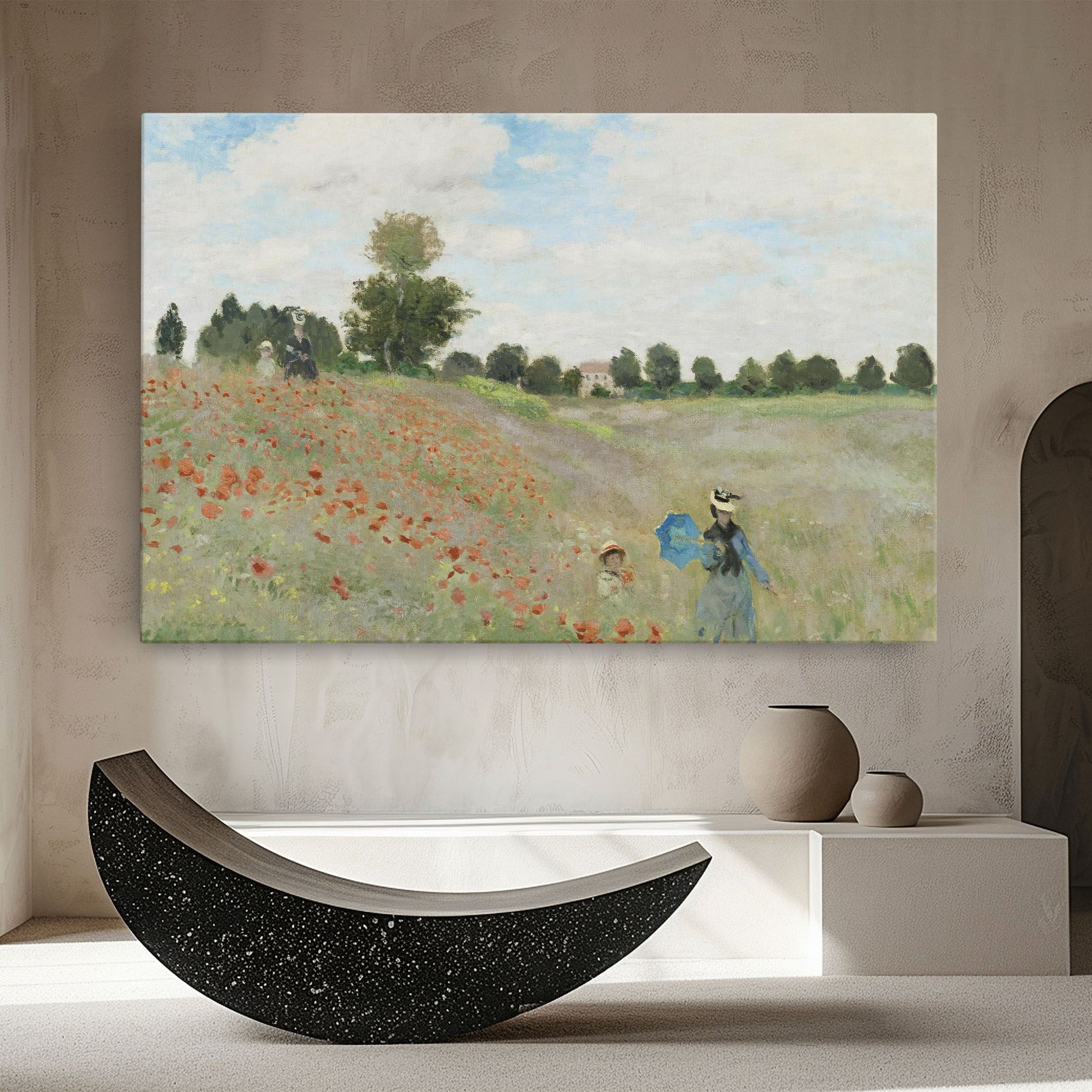 Poppy Field Near Argenteuil mockup 8