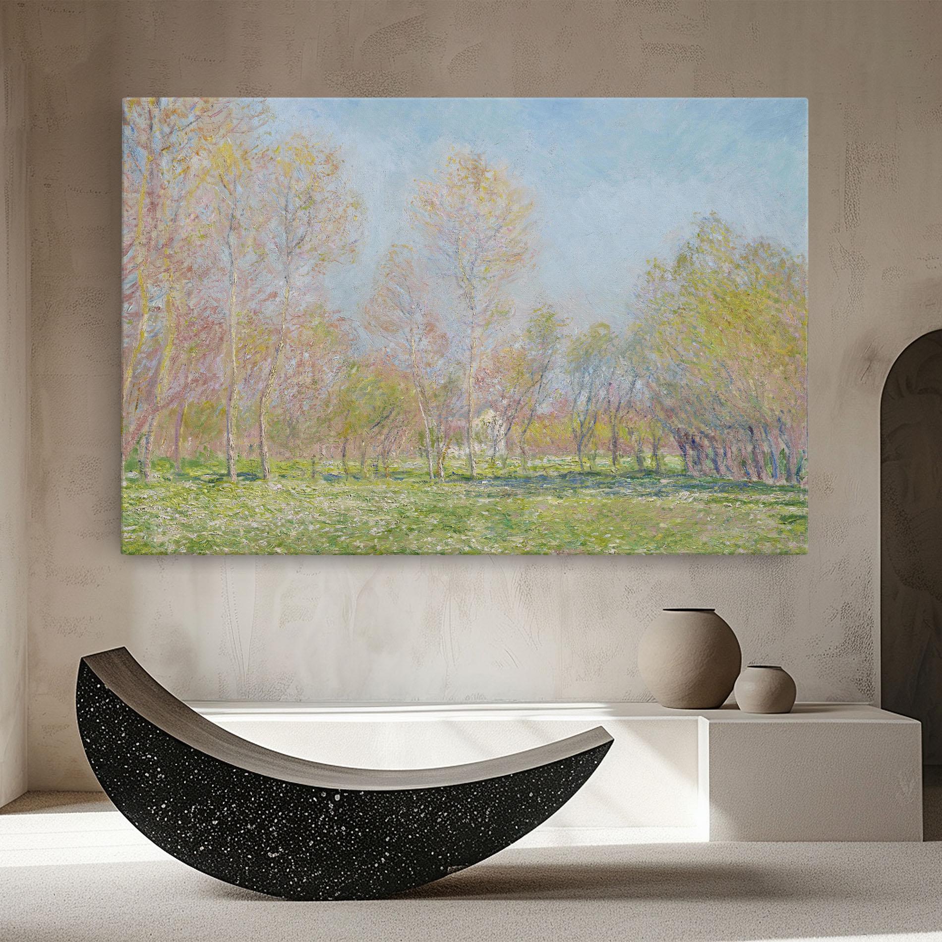 Leinwandbild Spring In Giverny mockup 8