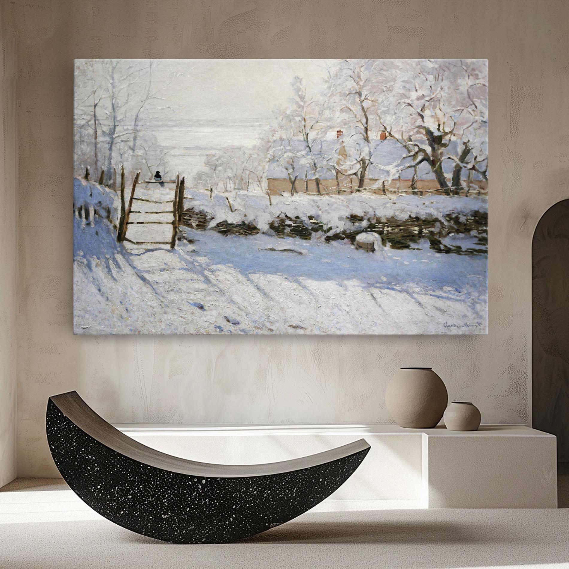 Leinwandbild The Magpie mockup 8