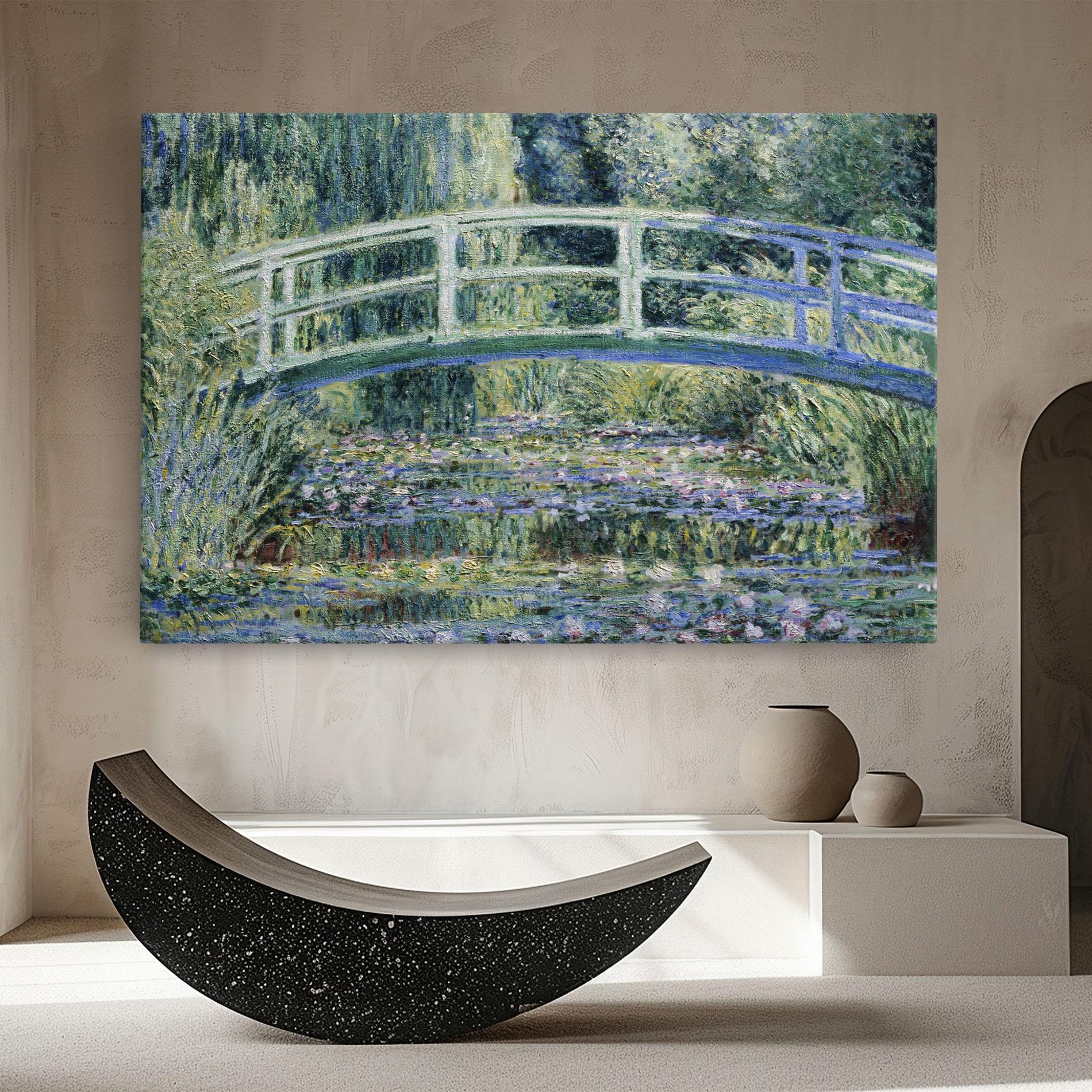 Leinwandbild Water Lilies mockup 8