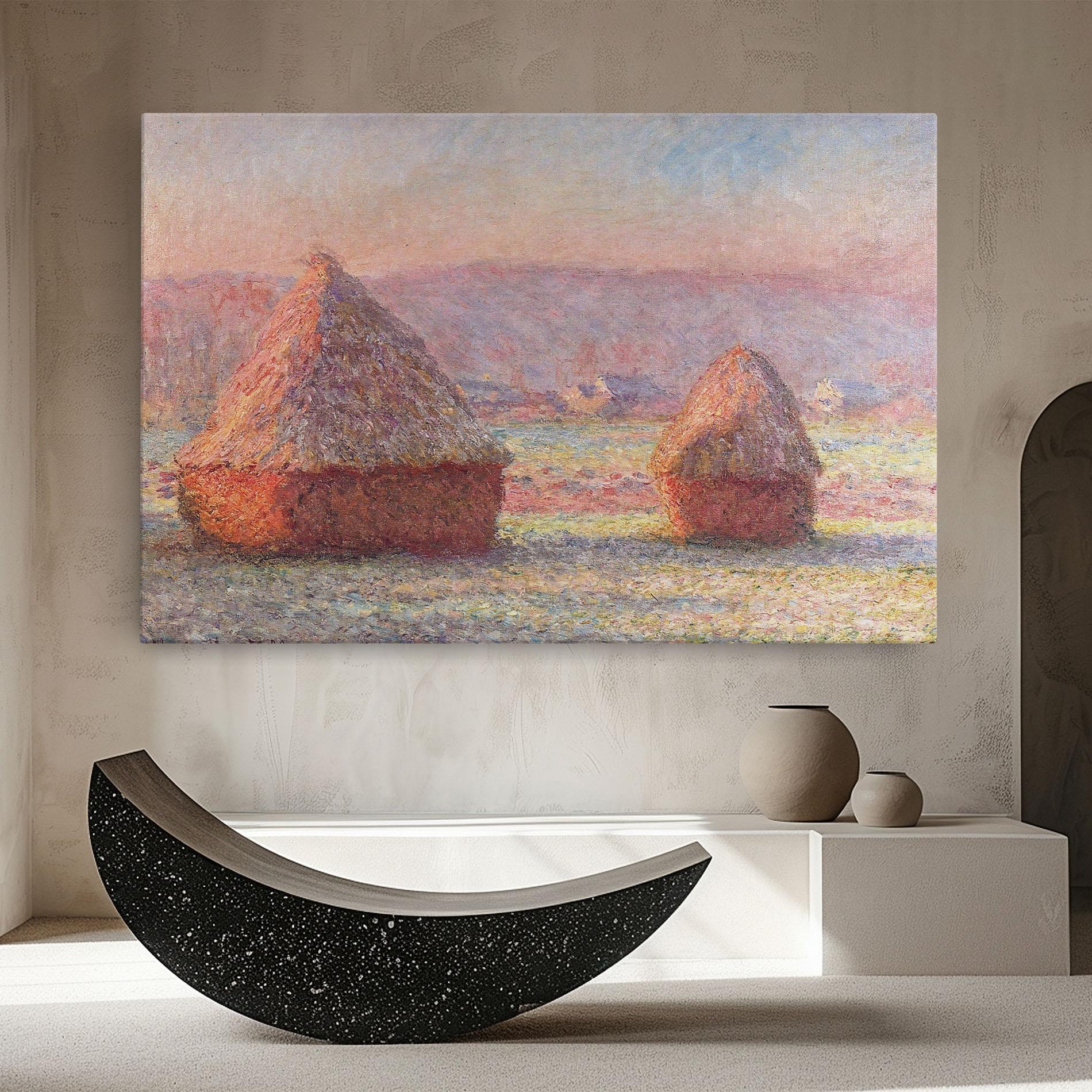 Leinwandbild White Frost mockup 8