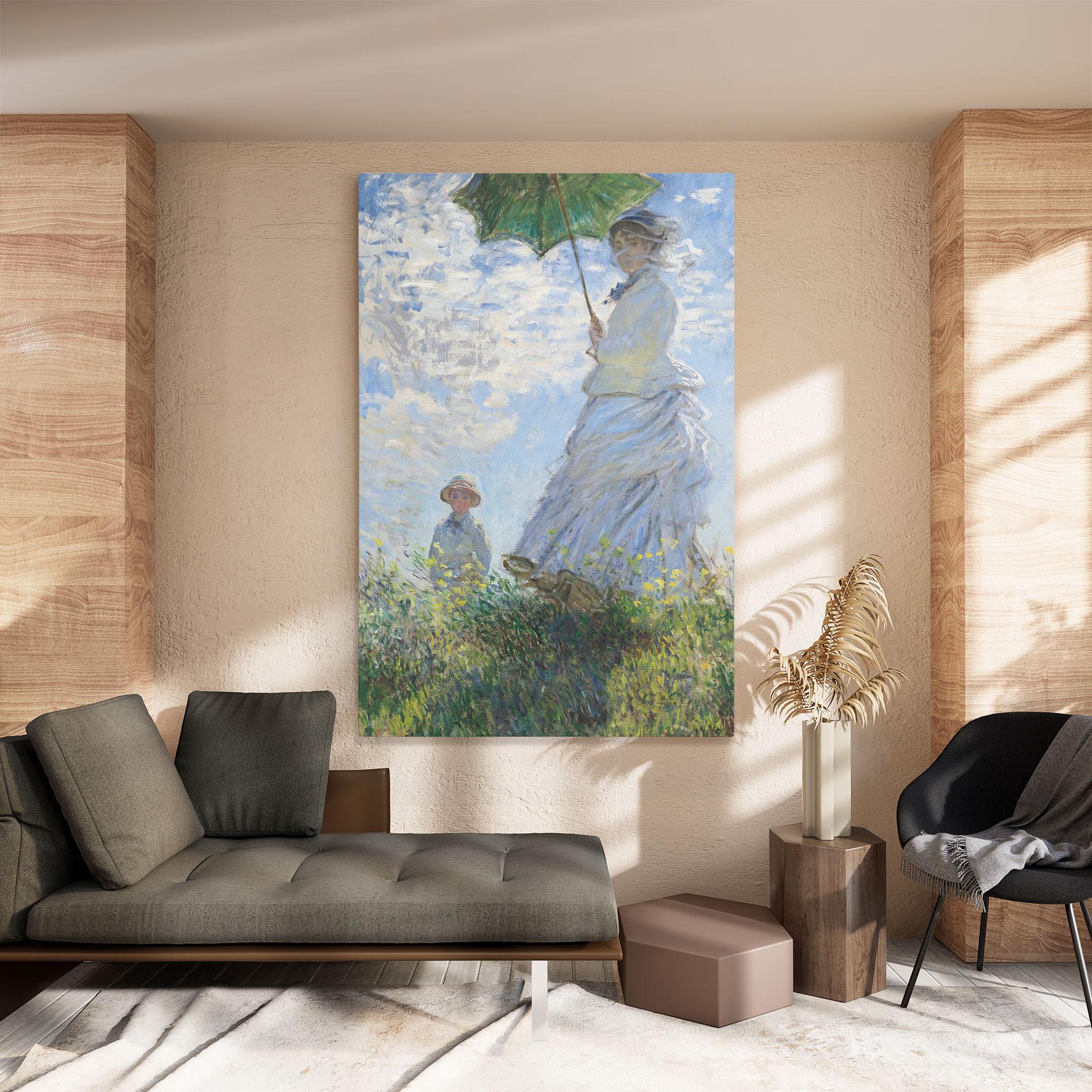 Leinwandbild Parasol Painting mockup 8