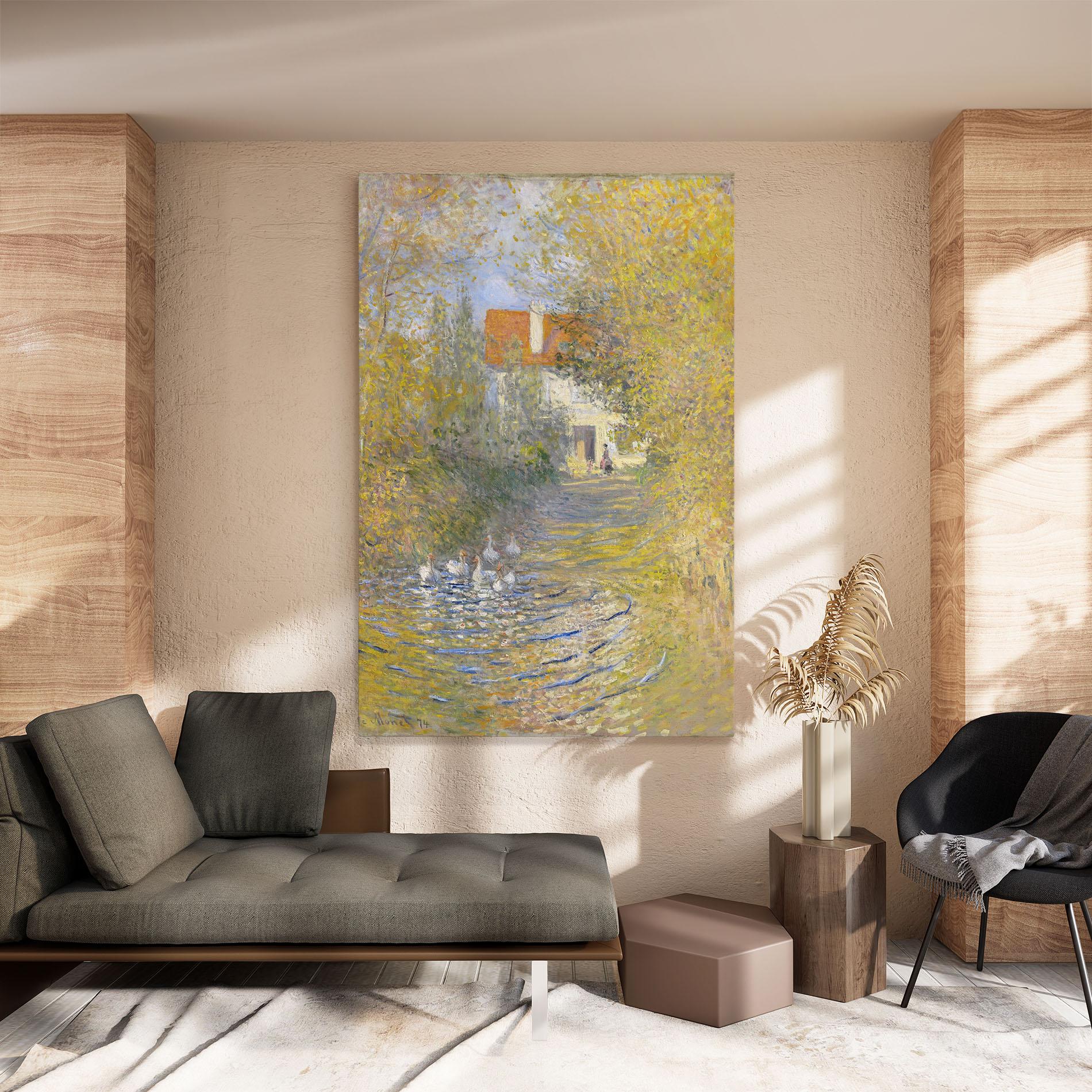 Leinwandbild The Geese mockup 8