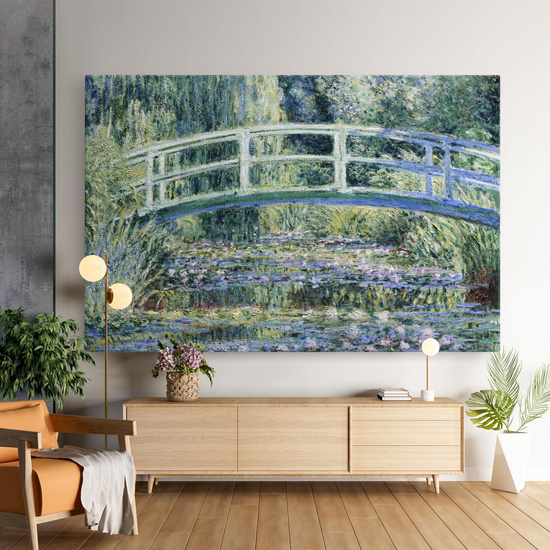 Leinwandbild Water Lilies mockup 9