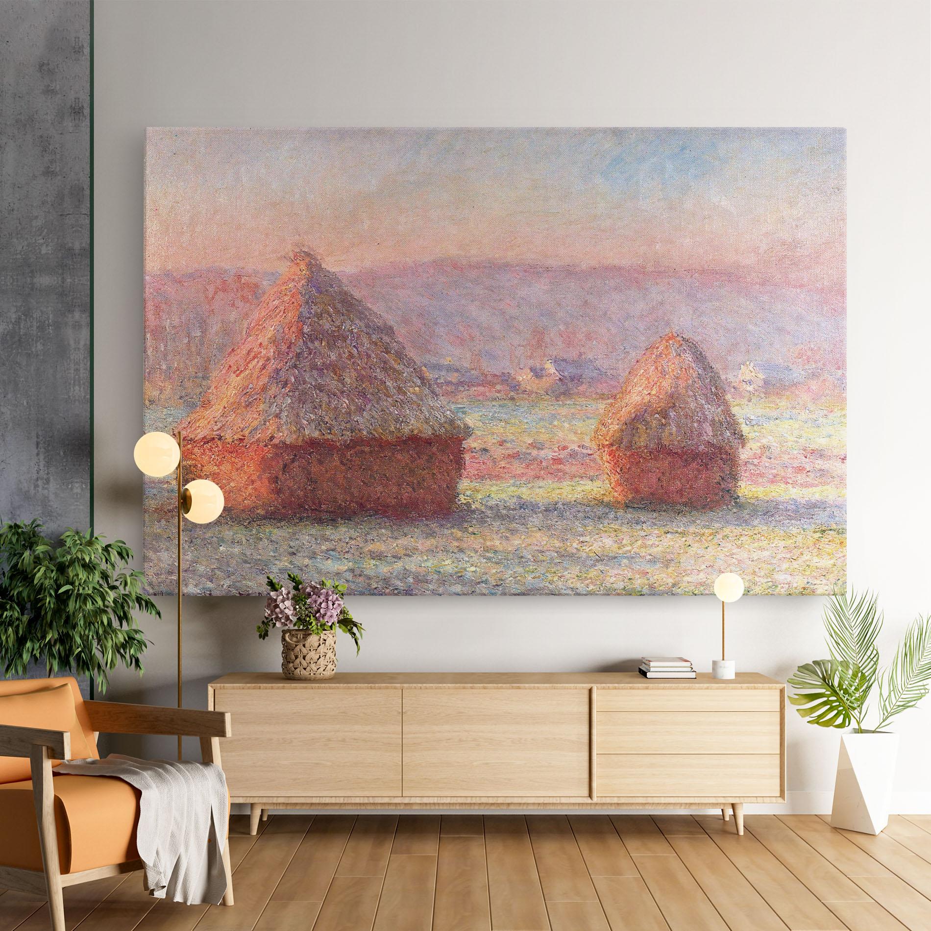 Leinwandbild White Frost mockup 9