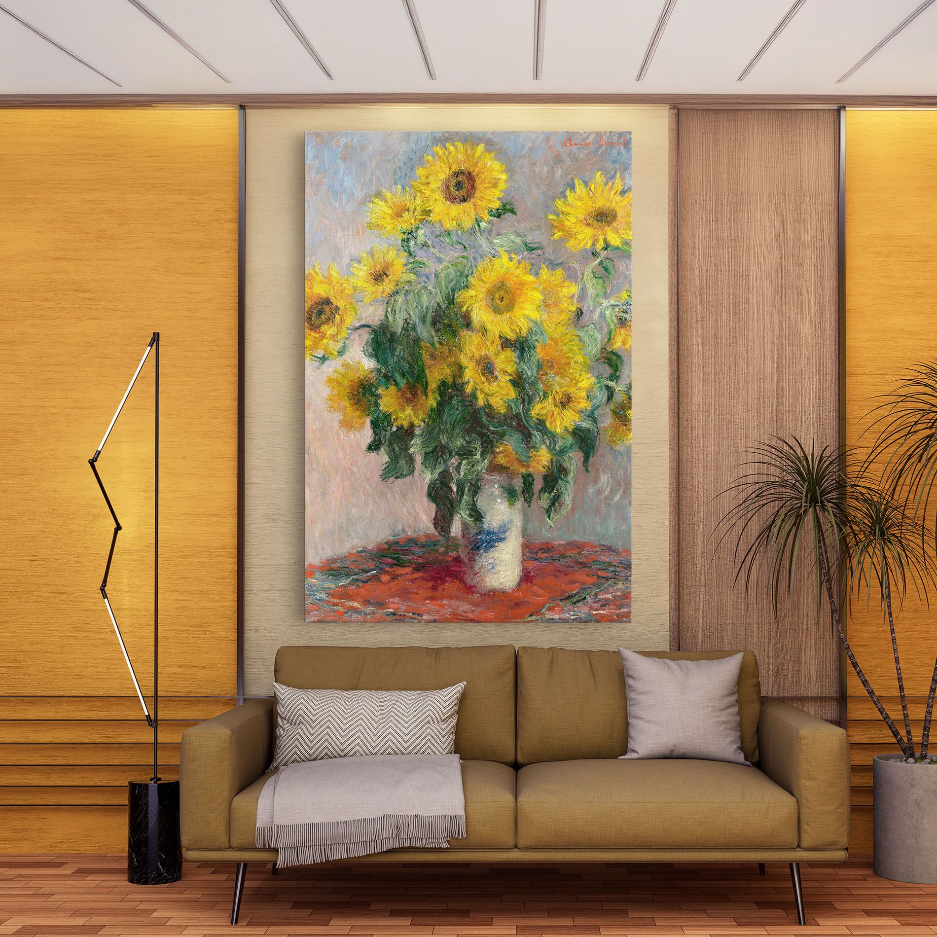 Bouquet Of Sunflowers 1881 mockup 9