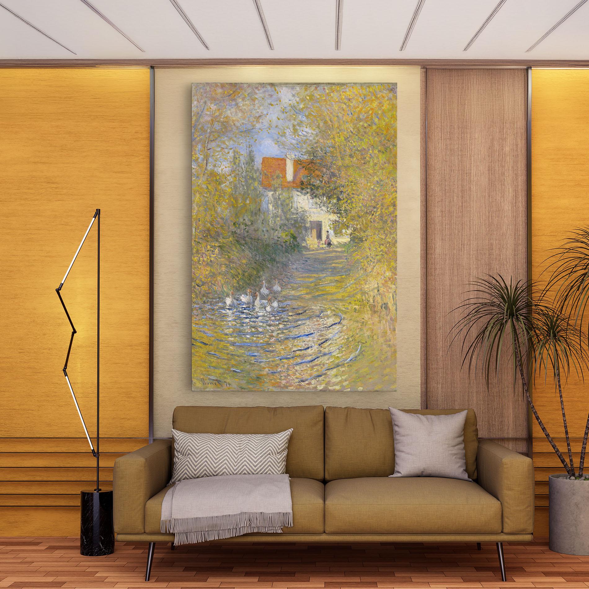 Leinwandbild The Geese mockup 9