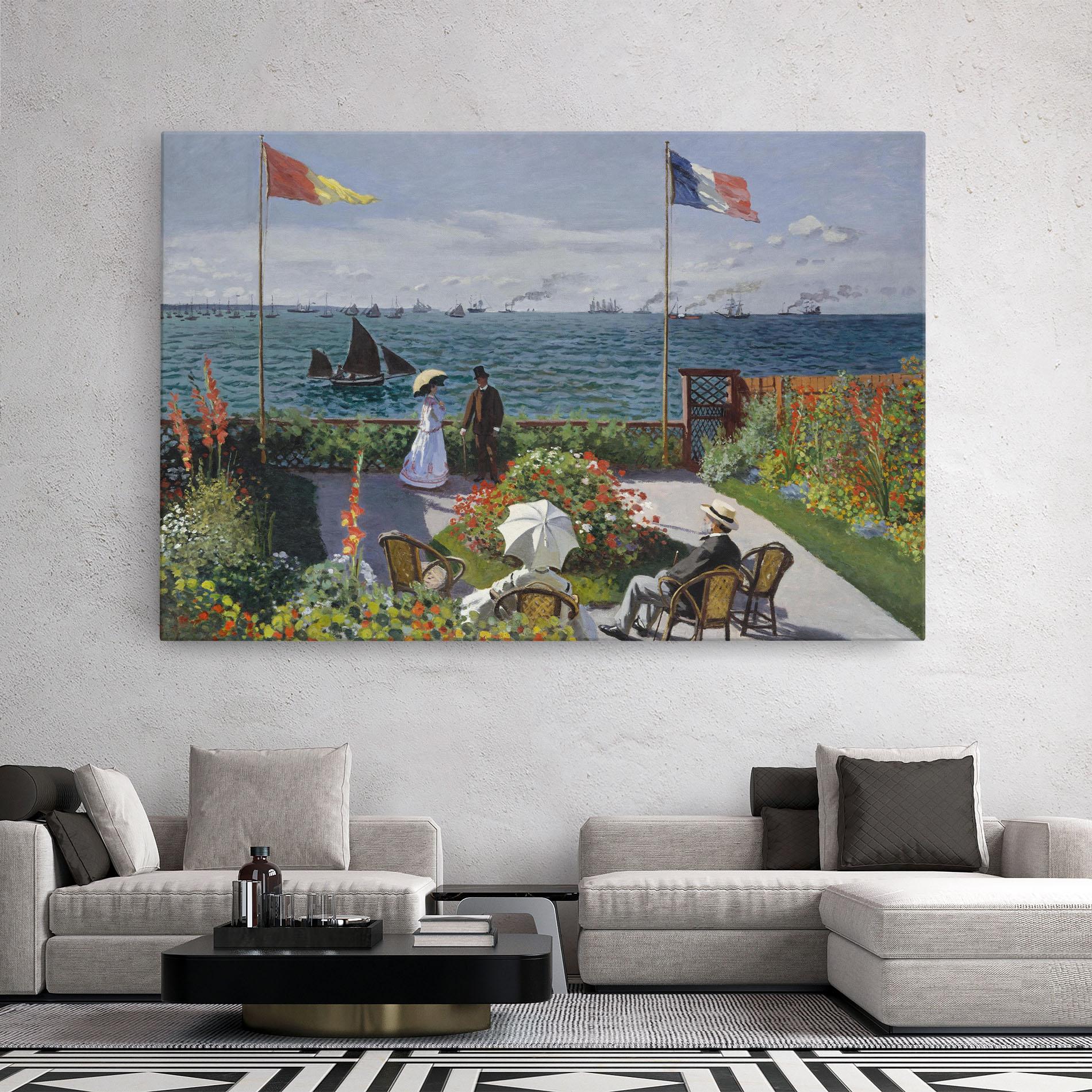 Leinwandbild Adresse mockup 2