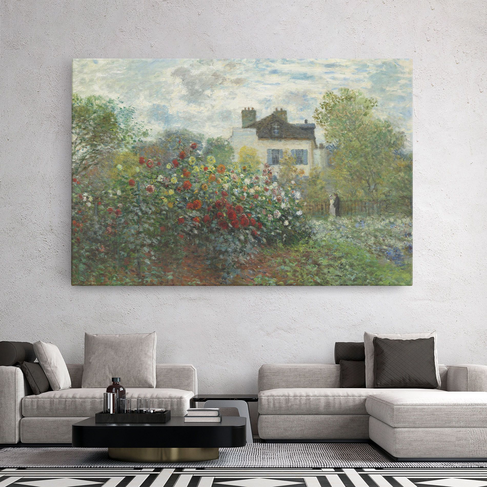 Garden In Argenteuilt mockup 2